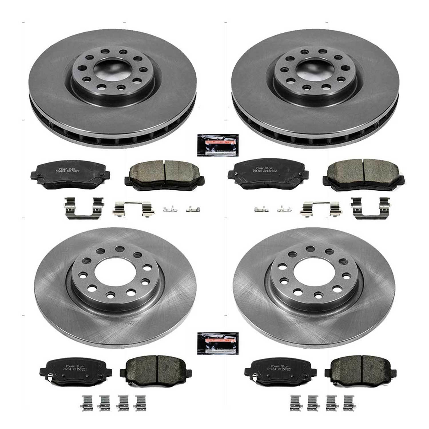 Power Stop 15-17 Chrysler 200 Front & Rear Autospecialty Brake Kit (1x psbKOE6543, 1x psbKOE6372) thumbnail 3