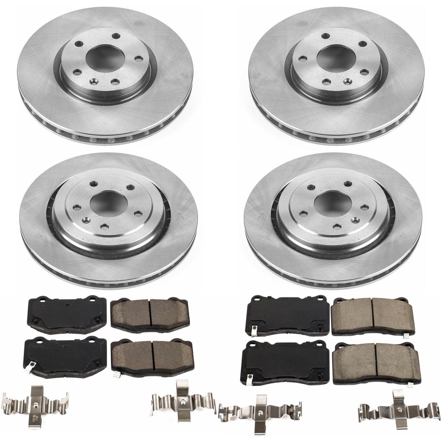 Power Stop 15-19 Chevrolet Corvette Front & Rear Autospecialty Brake Kit (1x psbKOE6530, 1x psbKOE7290) thumbnail 5