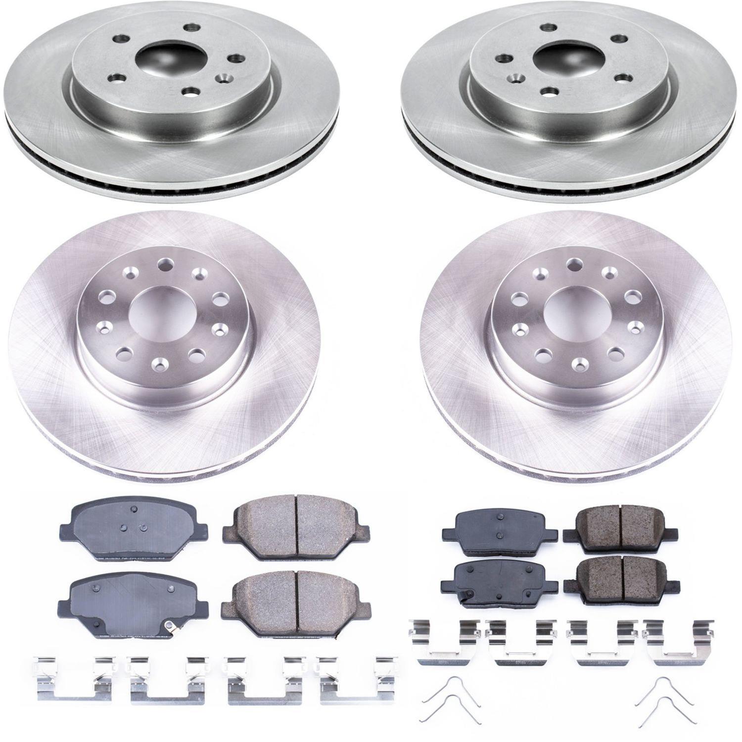 Power Stop 16-19 Chevrolet Camaro Front & Rear Autospecialty Brake Kit (1x psbKOE7289, 1x psbKOE7295) thumbnail 6