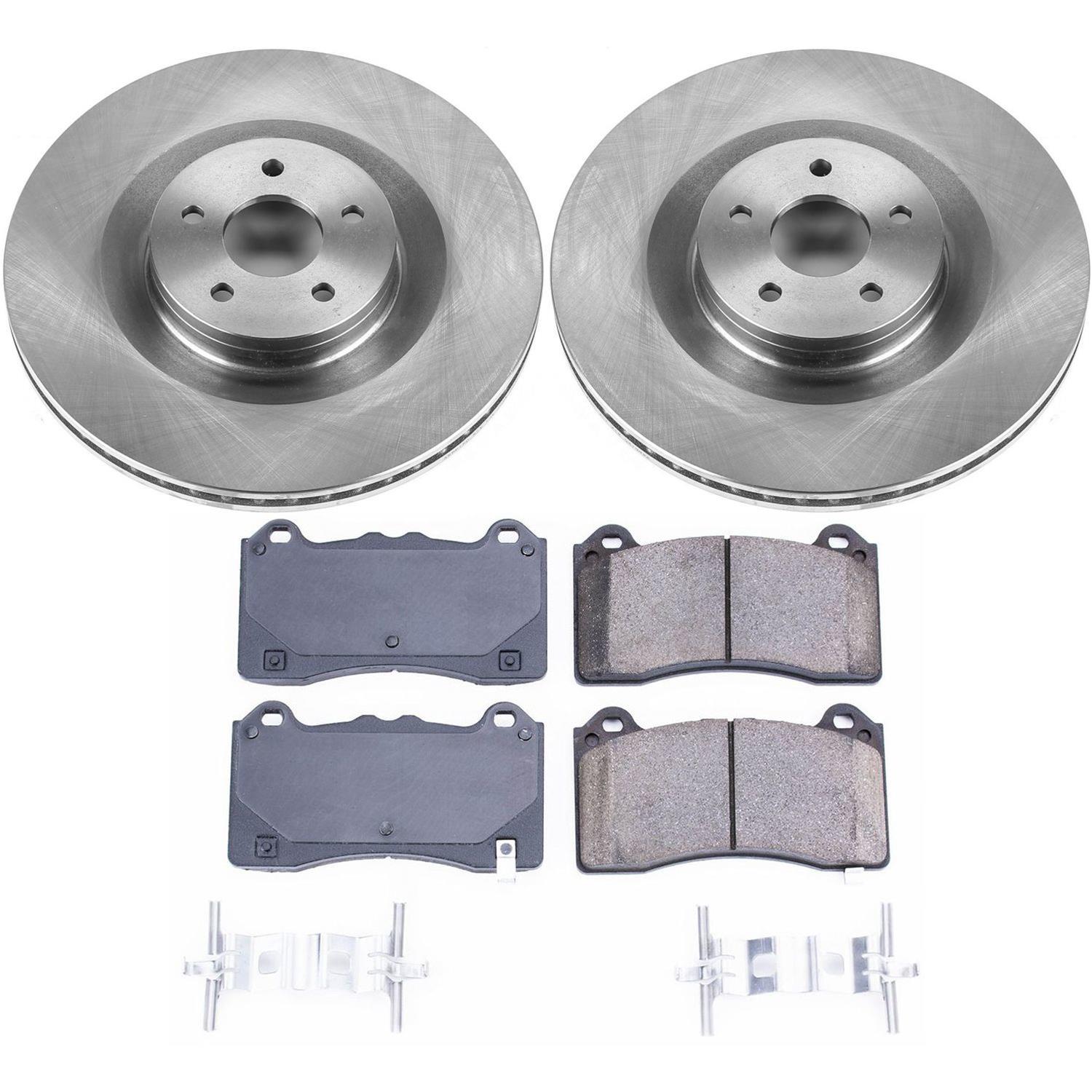 Power Stop 16-18 Ford Focus Front & Rear Autospecialty Brake Kit (1x psbKOE7320, 1x psbKOE7318) thumbnail 7
