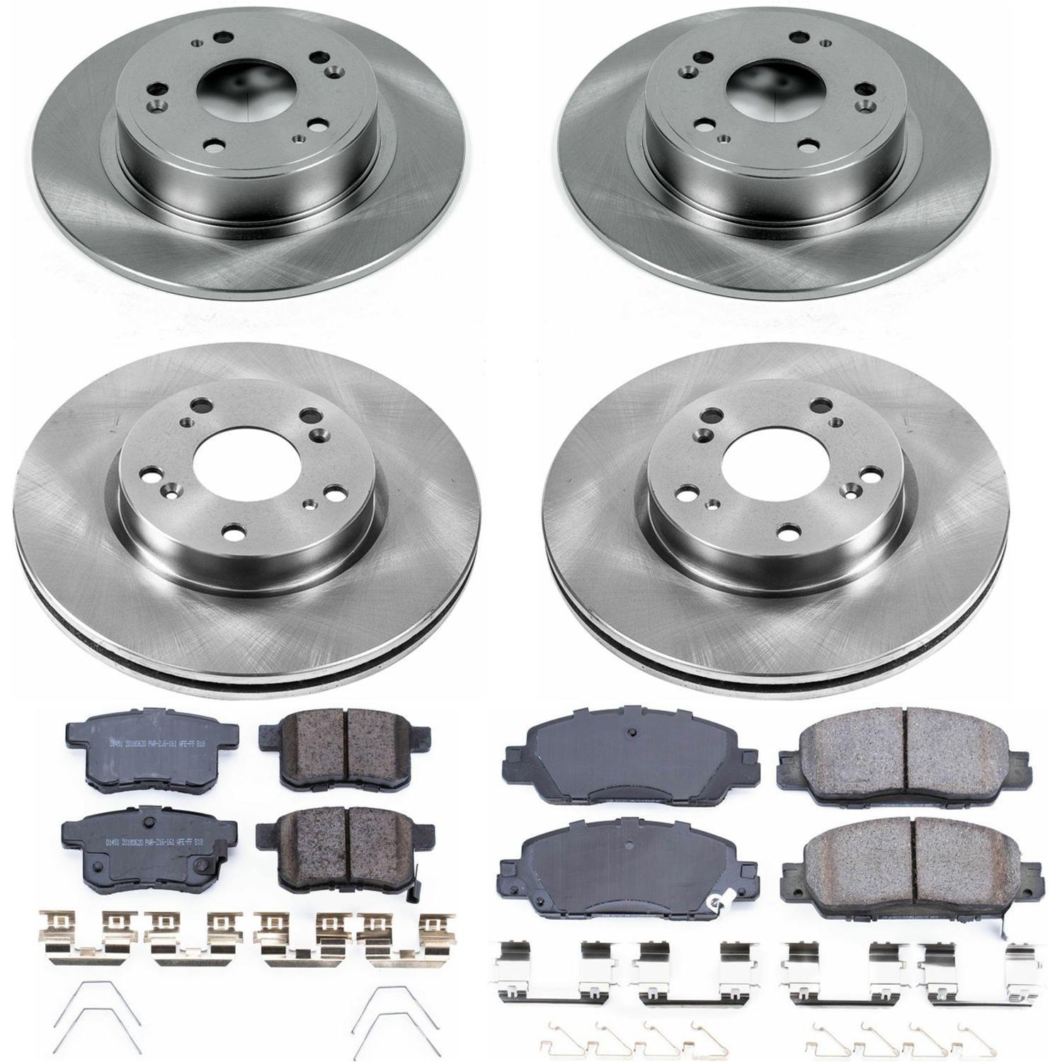 Power Stop 16-17 Honda Accord Front & Rear Autospecialty Brake Kit (1x psbKOE5368, 1x psbKOE7345) thumbnail 5