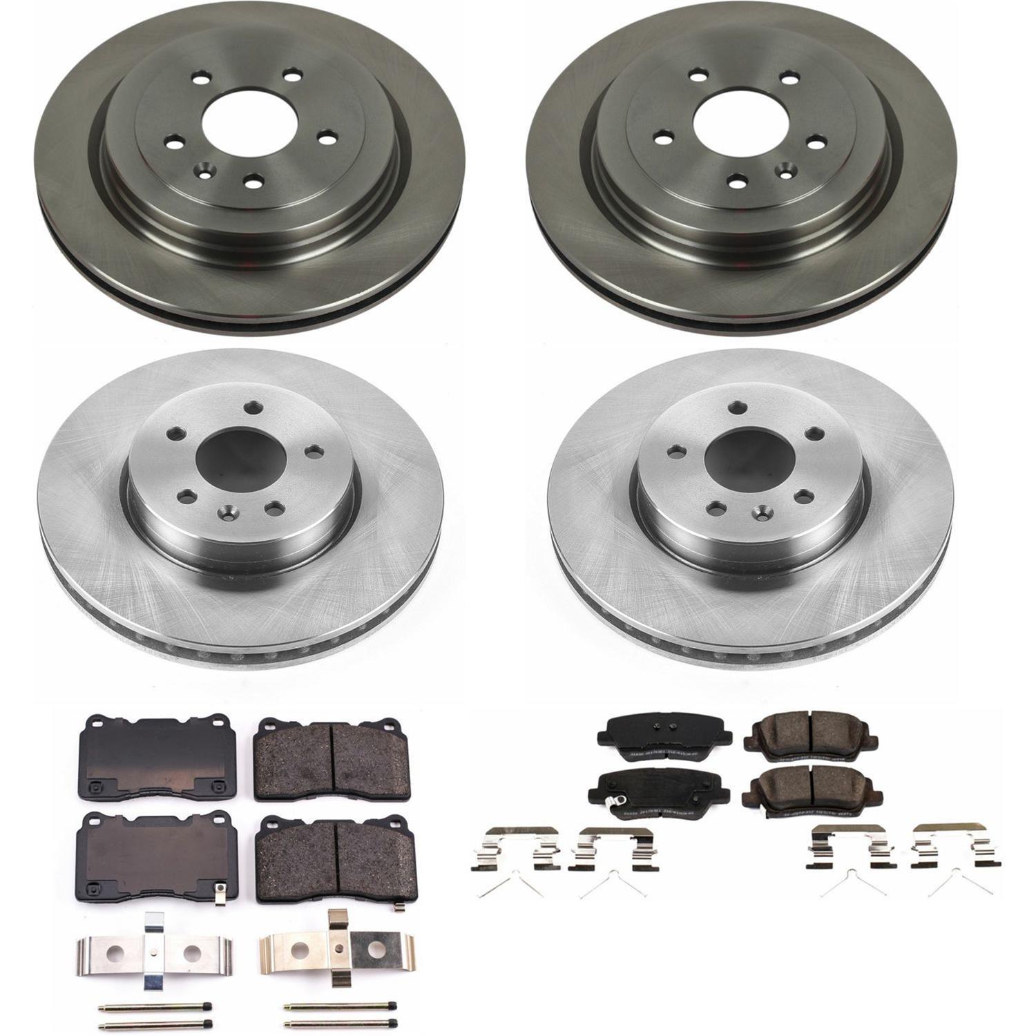Power Stop 16-18 Cadillac ATS Front & Rear Autospecialty Brake Kit (1x psbKOE7401, 1x psbKOE6389) thumbnail 8