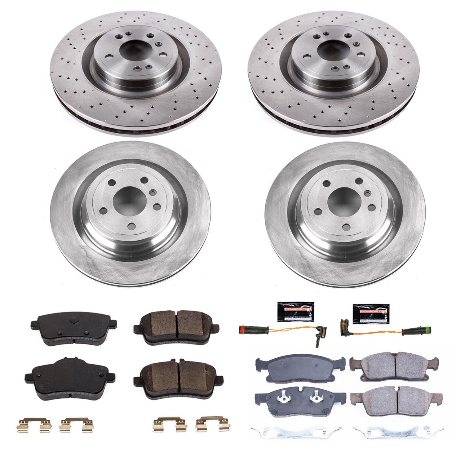 Power Stop 2016 Mercedes-Benz GLE300d Front & Rear Autospecialty Brake Kit (1x psbKOE7438, 1x psbKOE6883) thumbnail 6