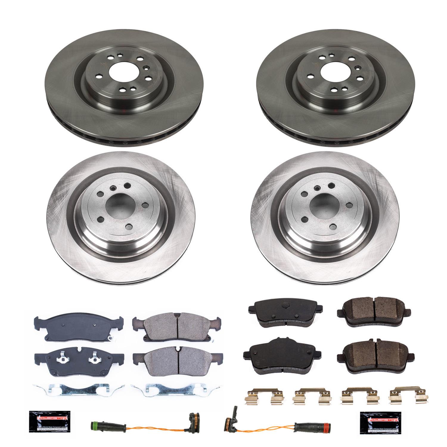 Power Stop 2017 Mercedes-Benz GLS450 Front & Rear Autospecialty Brake Kit (1x psbKOE6903, 1x psbKOE7448) thumbnail 6