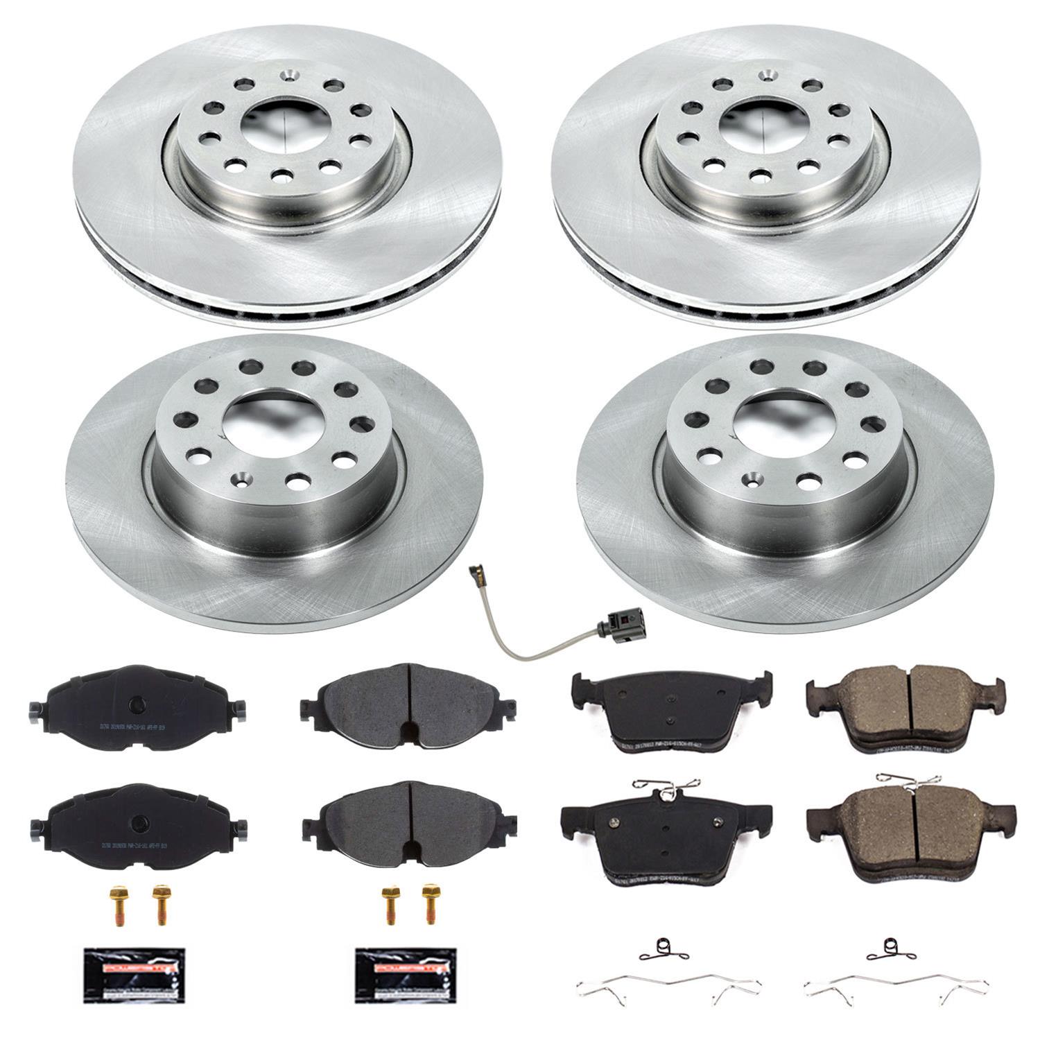 Power Stop 15-18 Audi A3 Front & Rear Autospecialty Brake Kit (1x psbKOE7093, 1x psbKOE7082) thumbnail 6