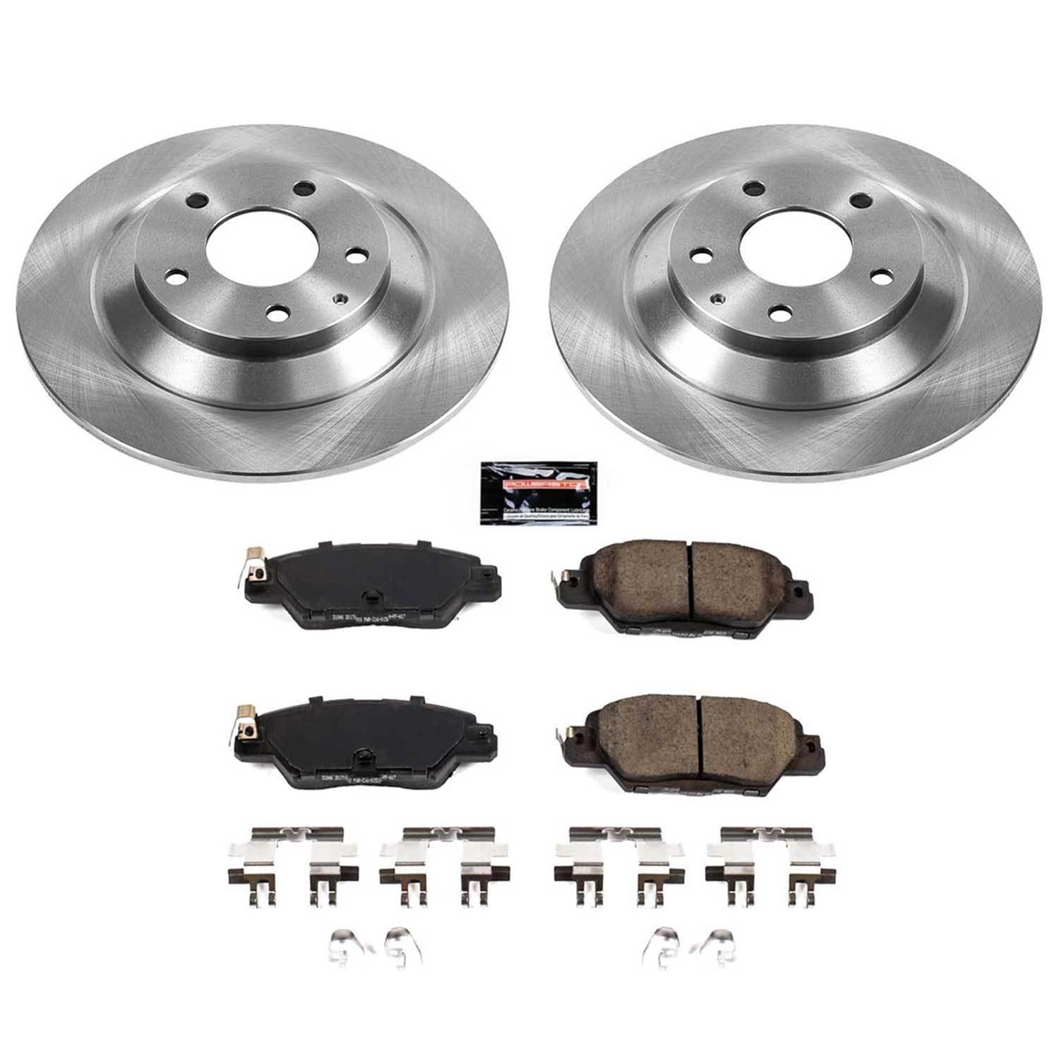 PowerStop KOE7609 PowerStop Z17 Evolution Plus Stock Replacement