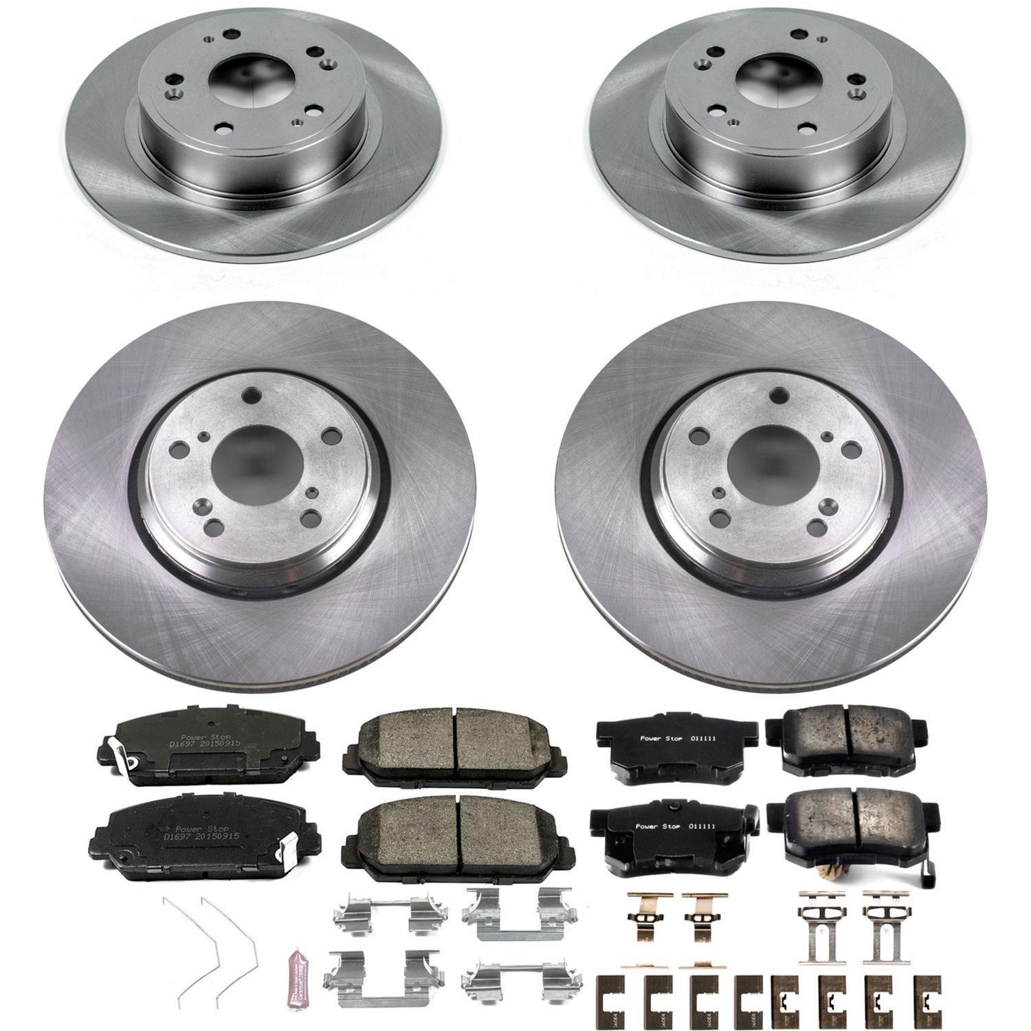 Power Stop 17-18 Acura ILX Front & Rear Autospecialty Brake Kit (1x psbKOE3128, 1x psbKOE7347) thumbnail 6