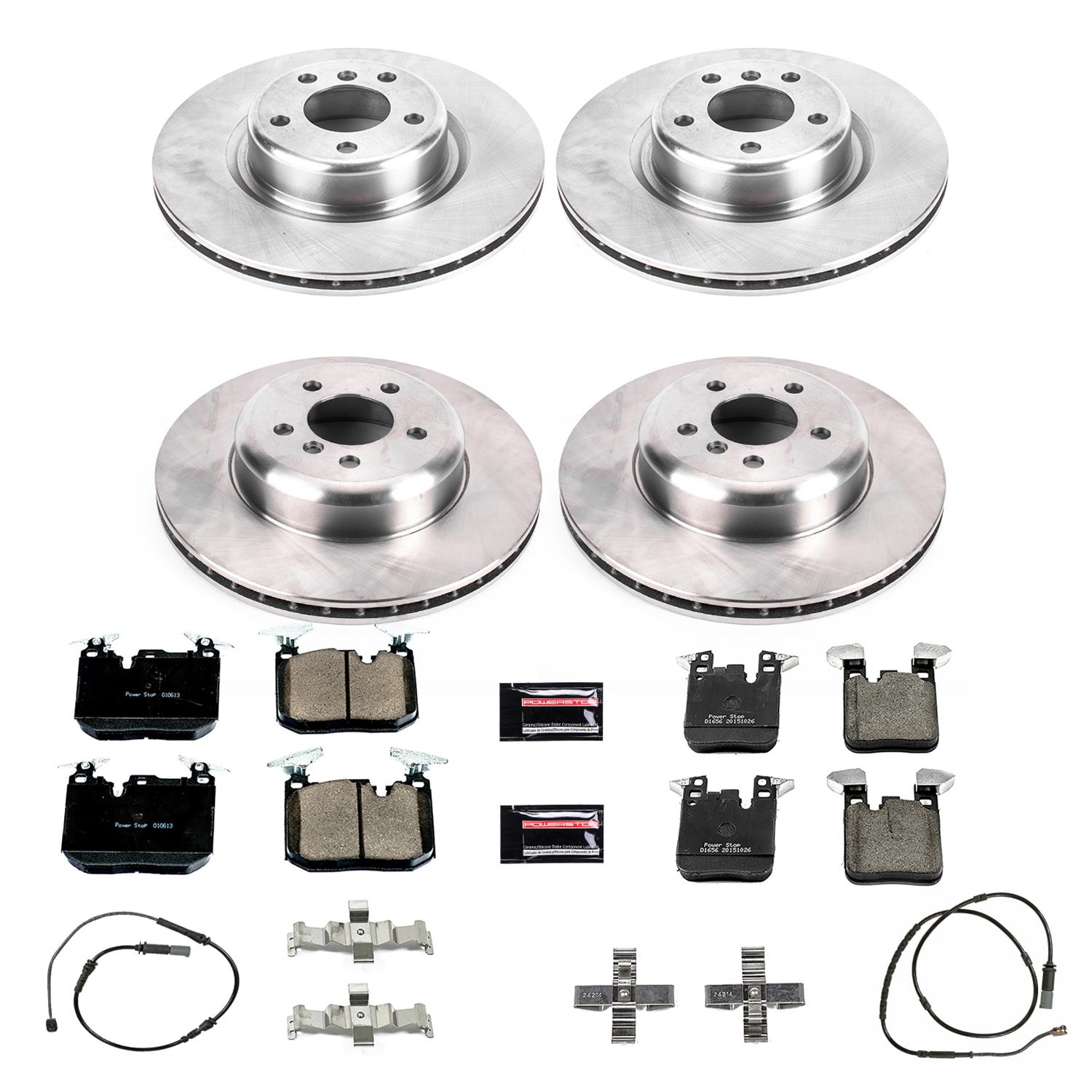 Power Stop 16-18 BMW 320i xDrive Front & Rear Autospecialty Brake Kit (1x psbKOE6653, 1x psbKOE6672) thumbnail 6