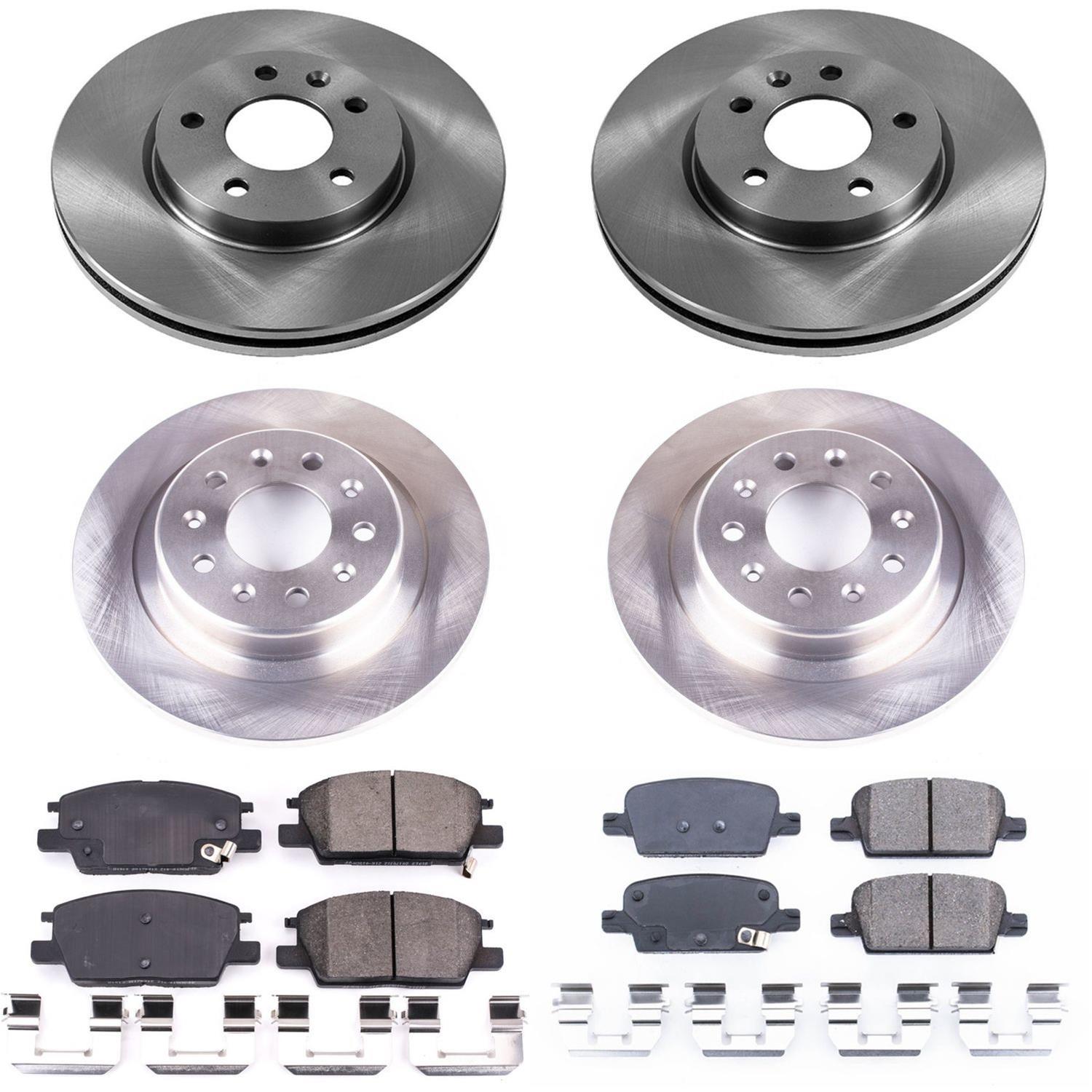 Power Stop 16-18 Chevrolet Malibu Front & Rear Autospecialty Brake Kit (1x psbKOE7400, 1x psbKOE7722) thumbnail 6