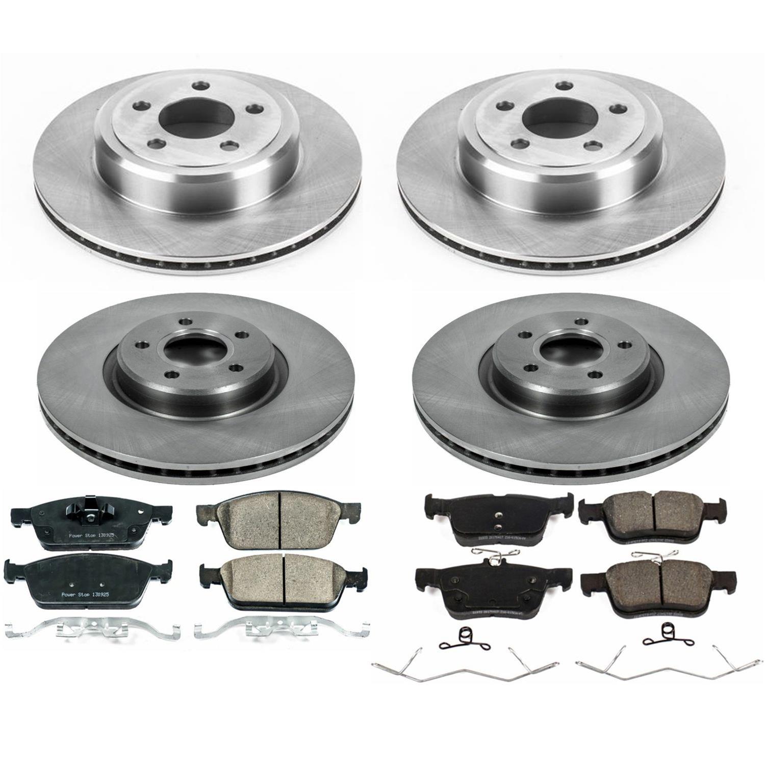 Power Stop 17-19 Ford Escape Front & Rear Autospecialty Brake Kit (1x psbKOE6349, 1x psbKOE7723) thumbnail 8