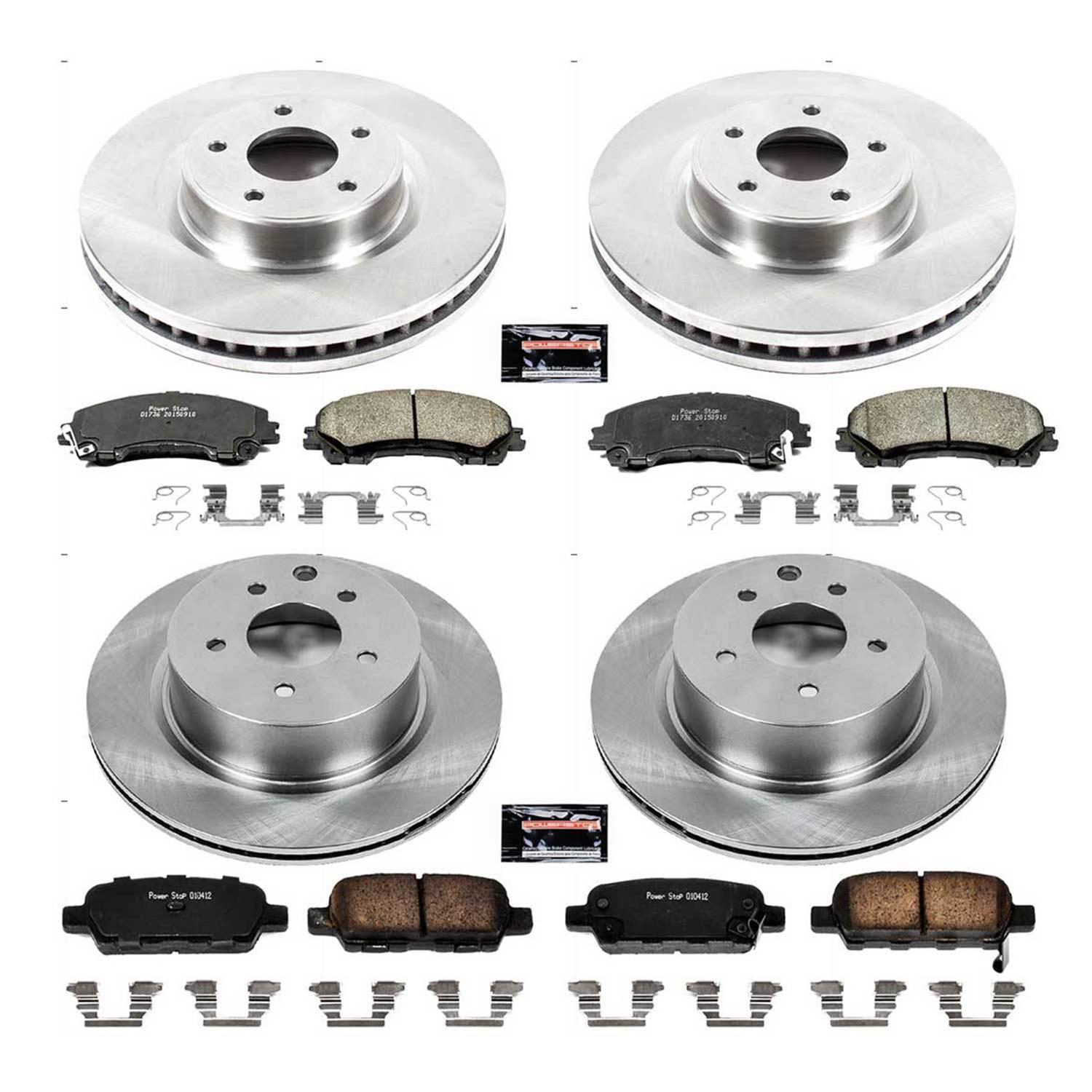 Power Stop 16-17 Infiniti QX50 Front & Rear Autospecialty Brake Kit (1x psbKOE179, 1x psbKOE6944) thumbnail 3