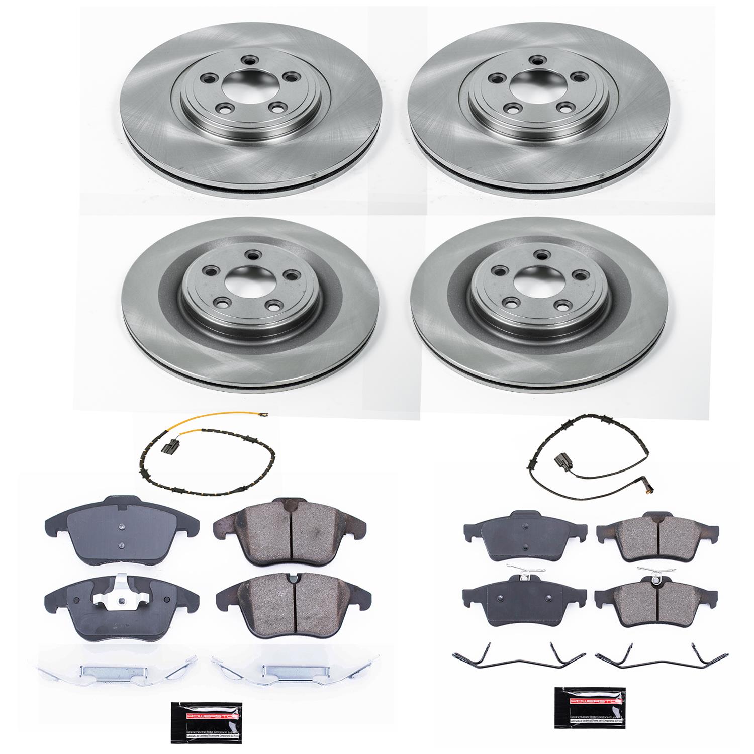 Power Stop 13-15 Jaguar XF Front & Rear Autospecialty Brake Kit (1x psbKOE6279, 1x psbKOE7680) thumbnail 7