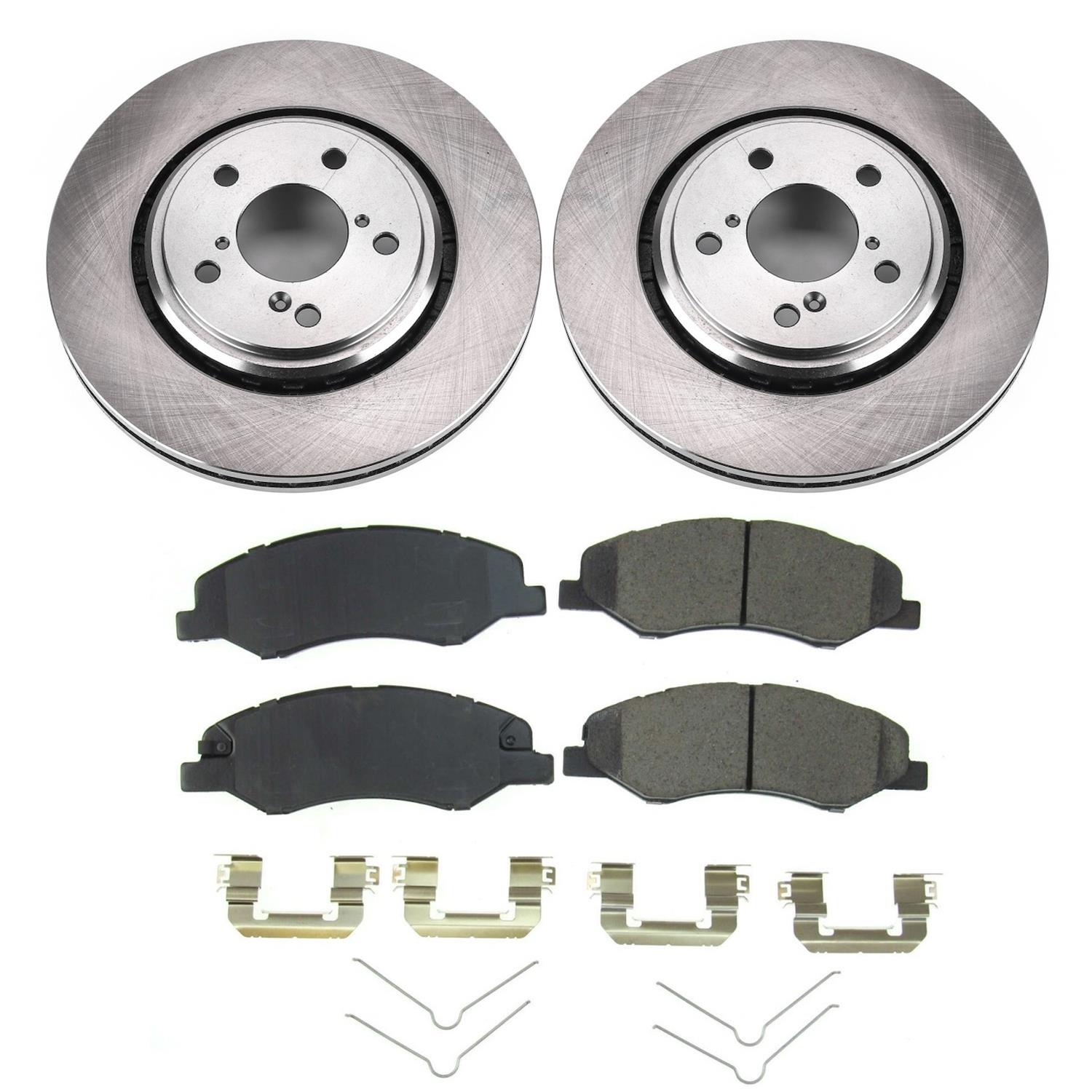 Power Stop 2021 Honda Odyssey Front & Rear Autospecialty Brake Kit (1x psbKOE7670, 1x psbKOE8768) thumbnail 6