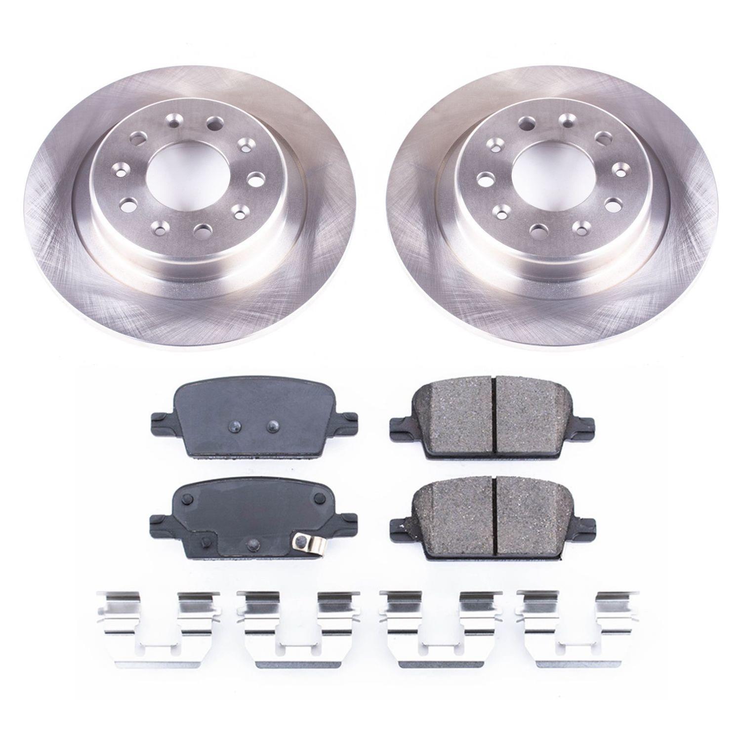Power Stop 2021 Chevrolet Malibu Front & Rear Autospecialty Brake Kit (1x psbKOE7722, 1x psbKOE8738) thumbnail 4