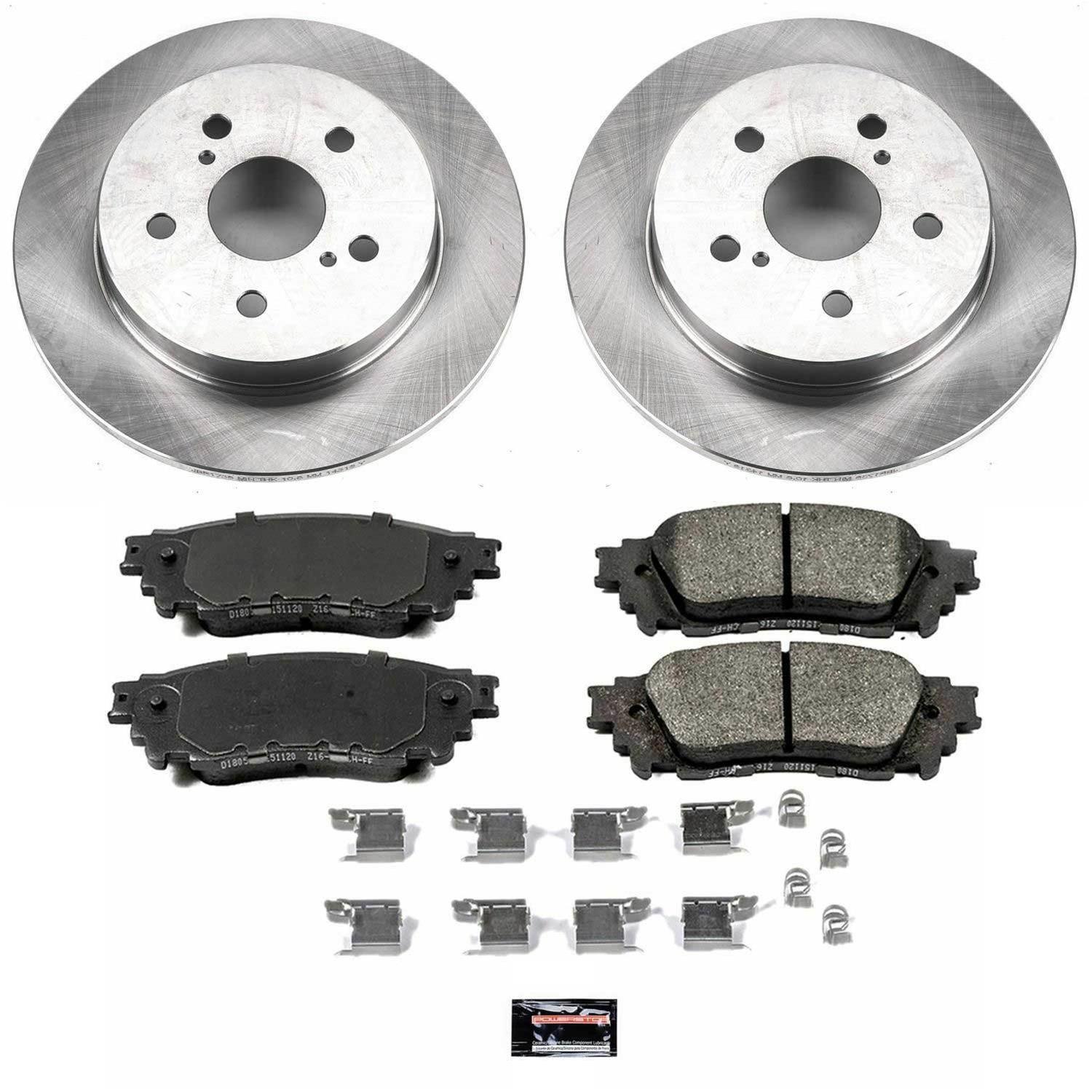 Power Stop 18-19 Toyota C-HR Front & Rear Autospecialty Brake Kit (1x psbKOE7890, 1x psbKOE7739) thumbnail 6