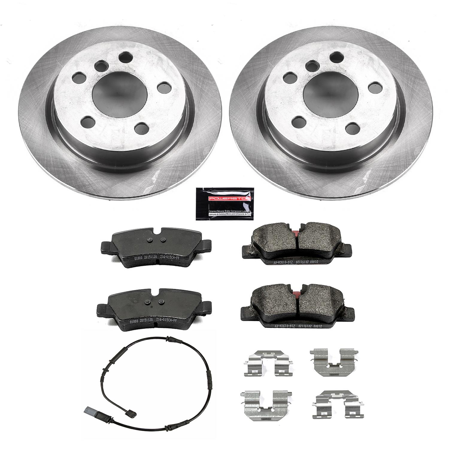 Power Stop 14-16 Mini Cooper Front & Rear Autospecialty Brake Kit (1x psbKOE7750, 1x psbKOE7977) thumbnail 3