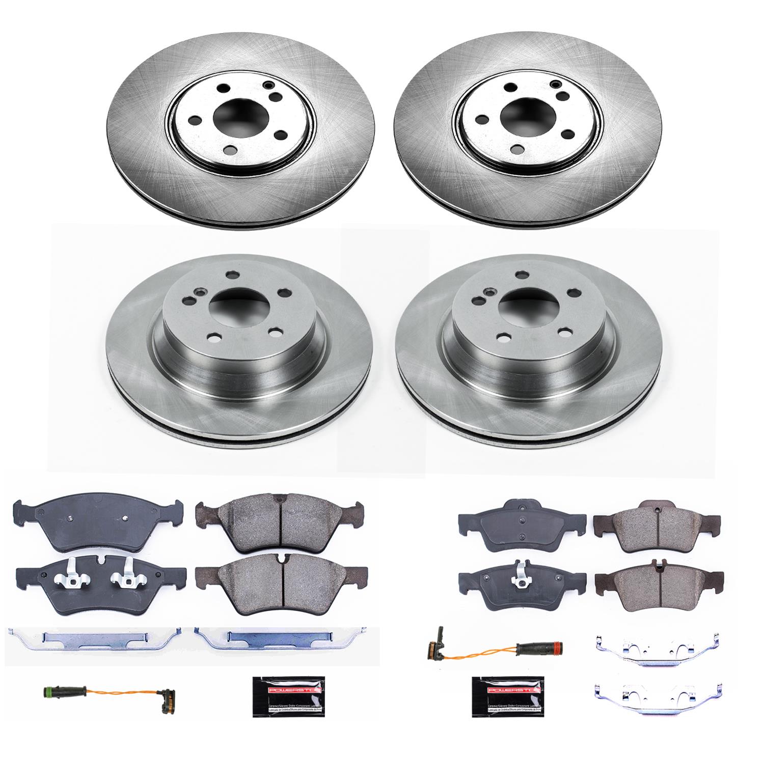 Power Stop 07-09 Mercedes-Benz E550 Front & Rear Autospecialty Brake Kit (1x psbKOE6359, 1x psbKOE7767) thumbnail 6