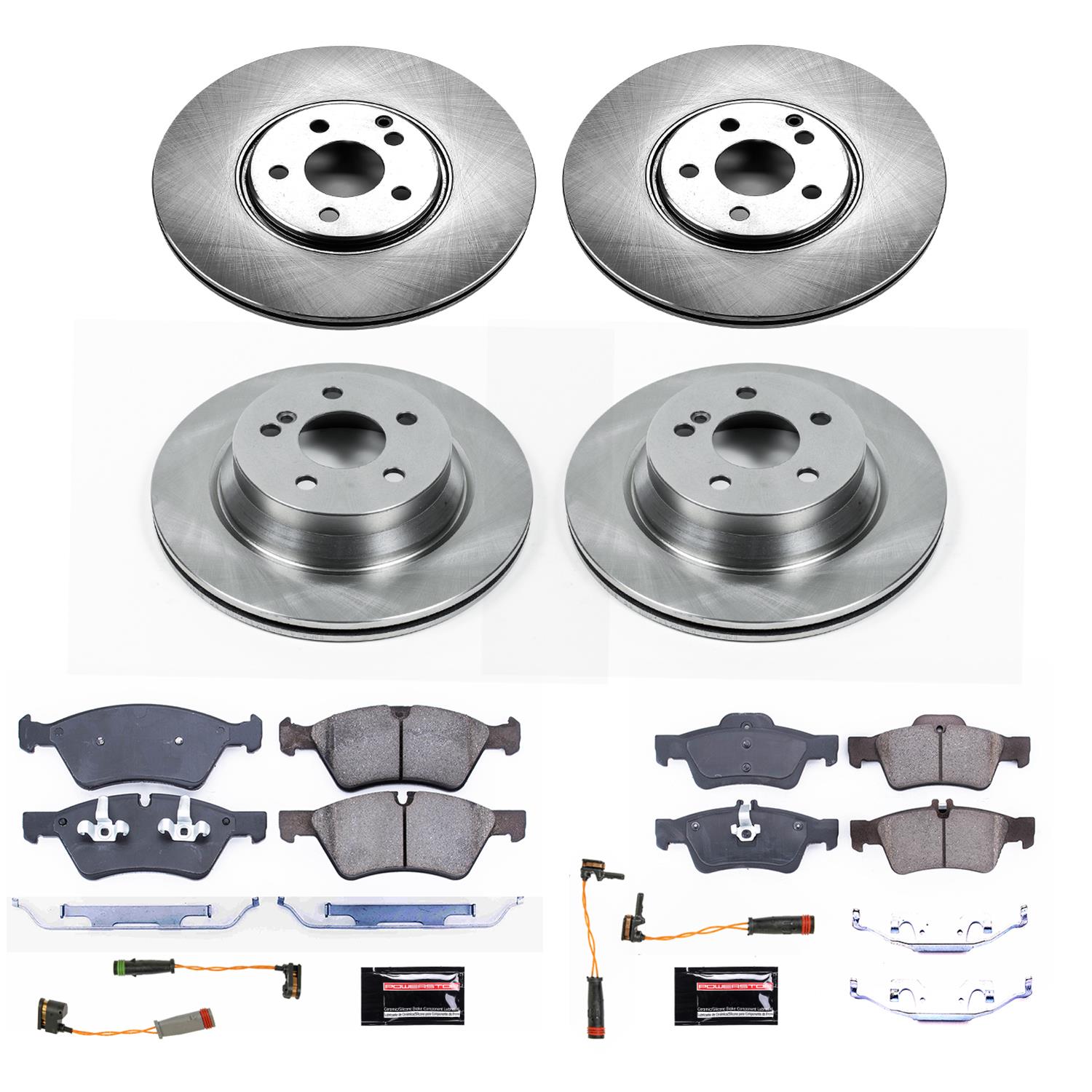 Power Stop 2006 Mercedes-Benz E500 Front & Rear Autospecialty Brake Kit (1x psbKOE7768, 1x psbKOE5322) thumbnail 6