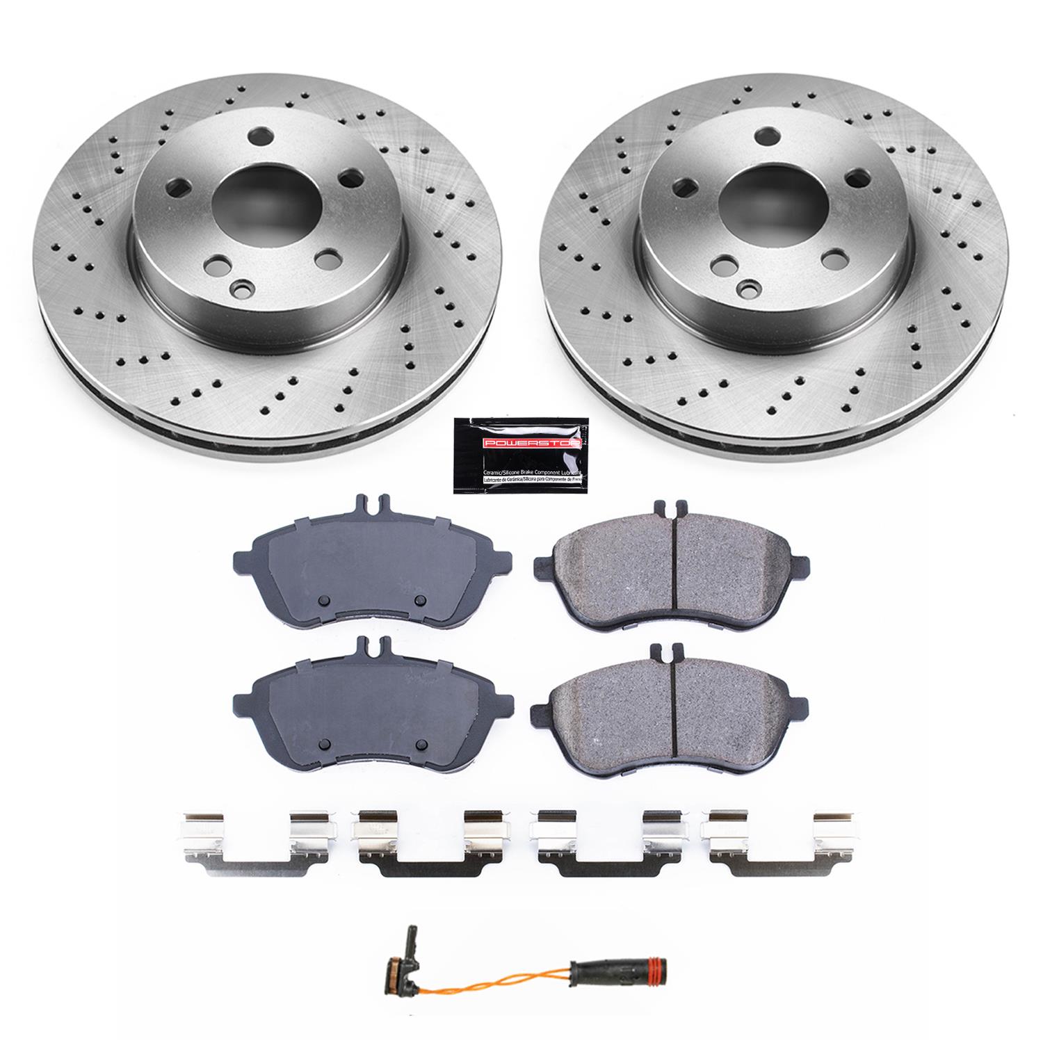 Power Stop 2015 Mercedes-Benz C250 Front & Rear Autospecialty Brake Kit (1x psbKOE7766, 1x psbKOE5625) thumbnail 9
