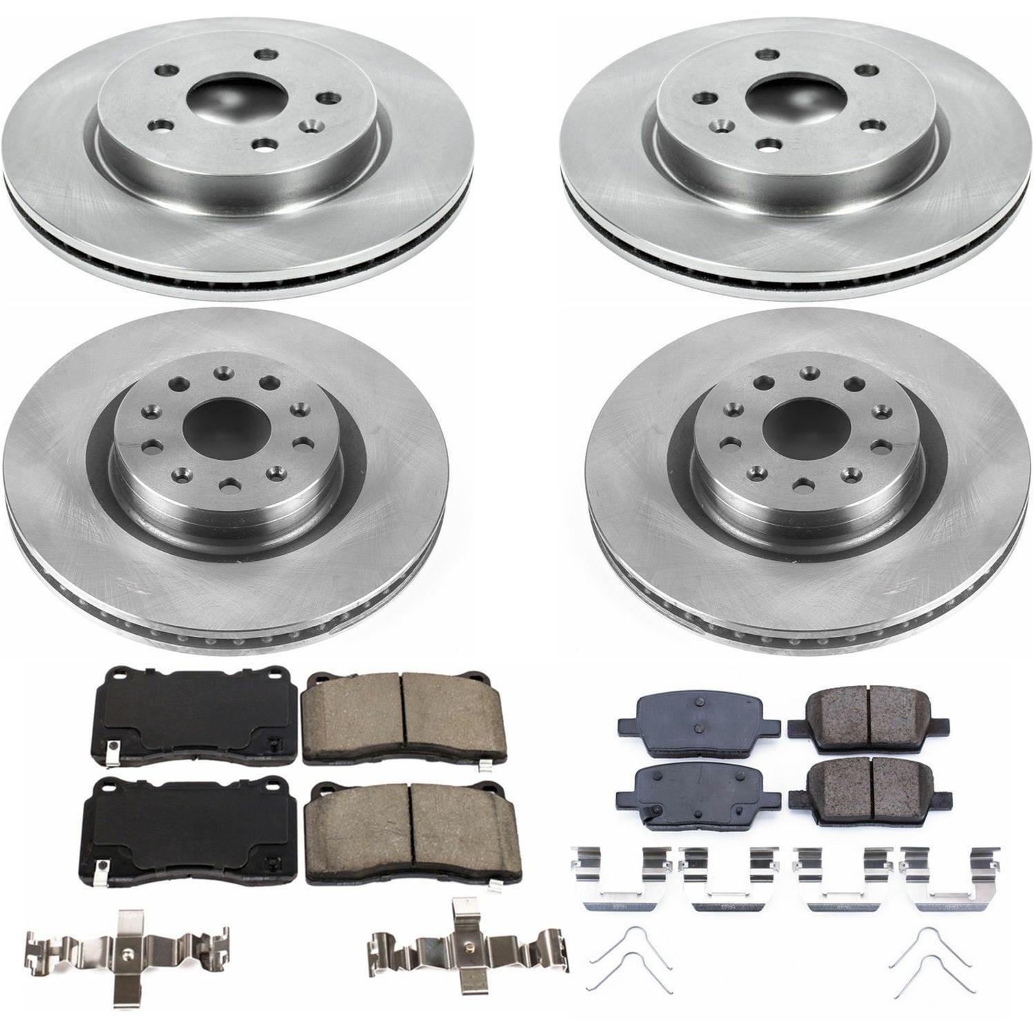 Power Stop 16-17 Cadillac CT6 Front & Rear Autospecialty Brake Kit (1x psbKOE7289, 1x psbKOE7777) thumbnail 6