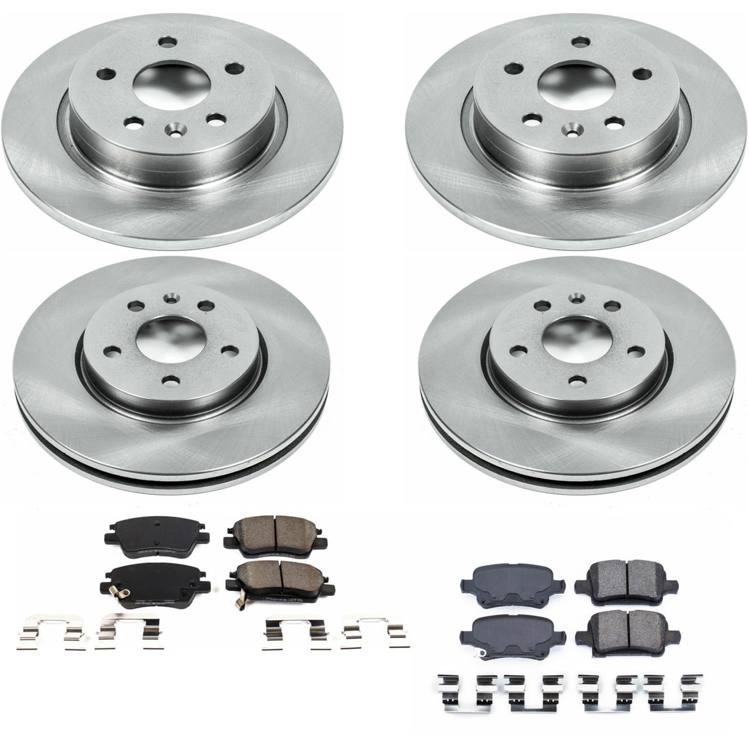 Power Stop 2016 Chevrolet Cruze Front & Rear Autospecialty Brake Kit (1x psbKOE7896, 1x psbKOE7399) thumbnail 6