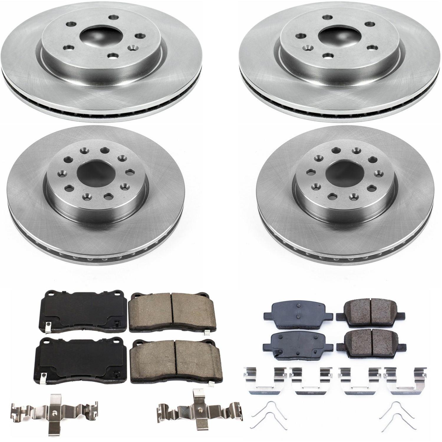Power Stop 16-18 Cadillac CT6 Front & Rear Autospecialty Brake Kit (1x psbKOE7289, 1x psbKOE7882) thumbnail 6