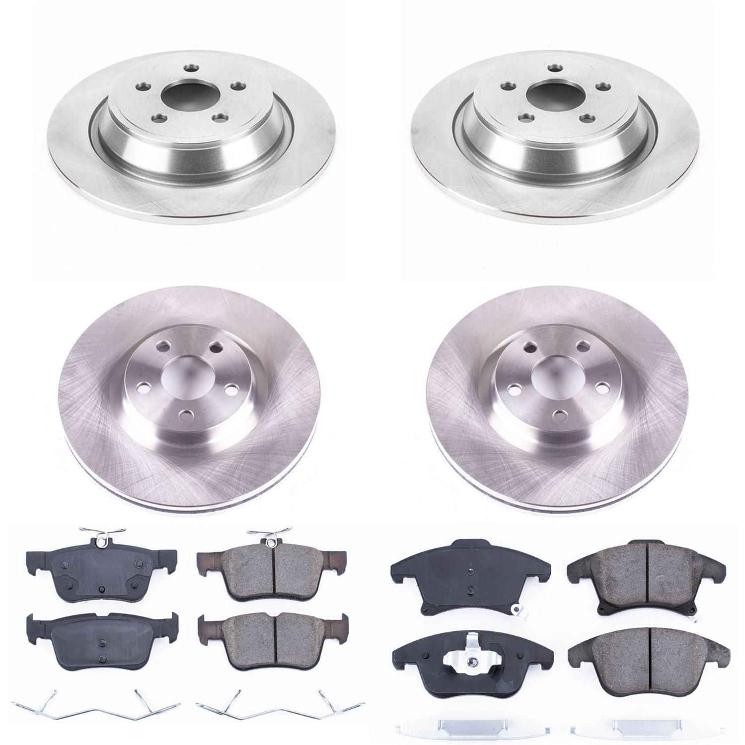 Power Stop 17-19 Lincoln MKZ Front & Rear Autospecialty Brake Kit (1x psbKOE7885, 1x psbKOE7144) thumbnail 9