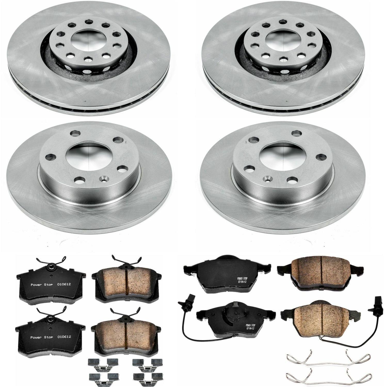 Power Stop 04-05 Audi A4 Quattro Front & Rear Autospecialty Brake Kit (1x psbKOE636, 1x psbKOE3129) thumbnail 6