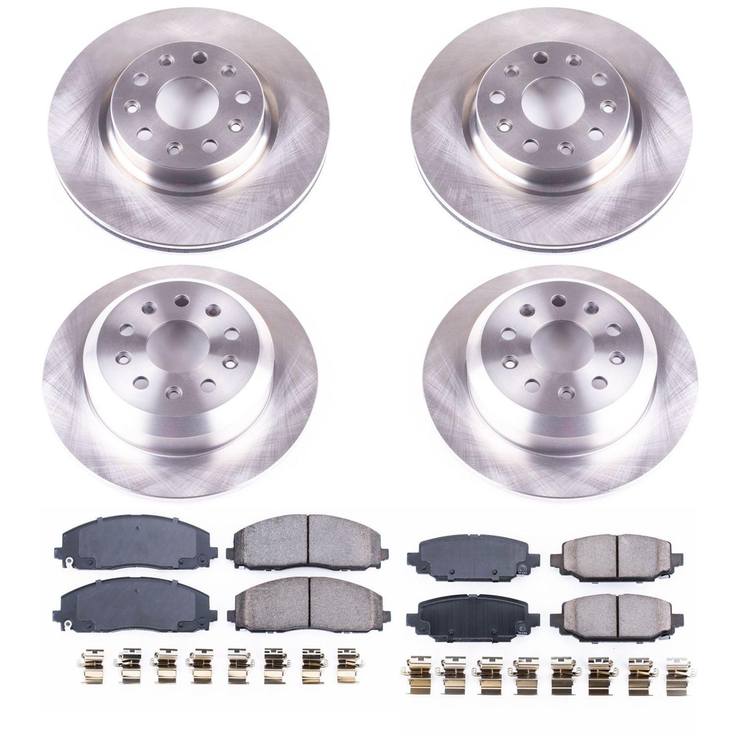 Power Stop 18-19 Jeep Wrangler Front & Rear Autospecialty Brake Kit (1x psbKOE7943, 1x psbKOE7941) thumbnail 7