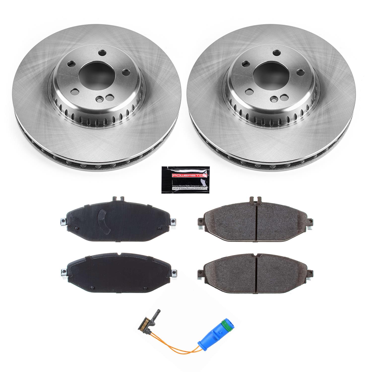 Power Stop 2018 Mercedes-Benz E300 Front & Rear Autospecialty Brake Kit (1x psbKOE7968, 1x psbKOE7963) thumbnail 4