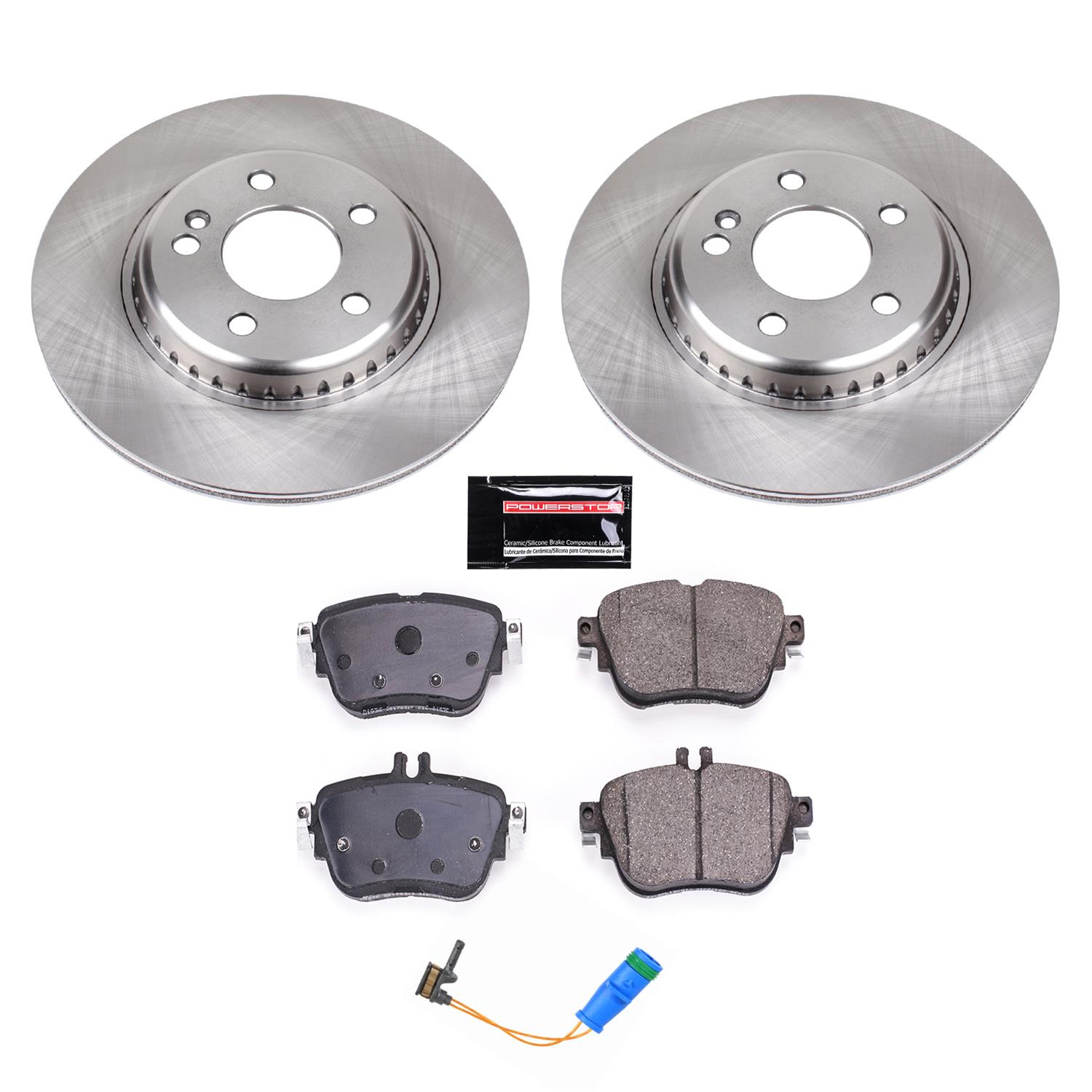 Power Stop 2018 Mercedes-Benz E300 Front & Rear Autospecialty Brake Kit (1x psbKOE7968, 1x psbKOE7963) thumbnail 5