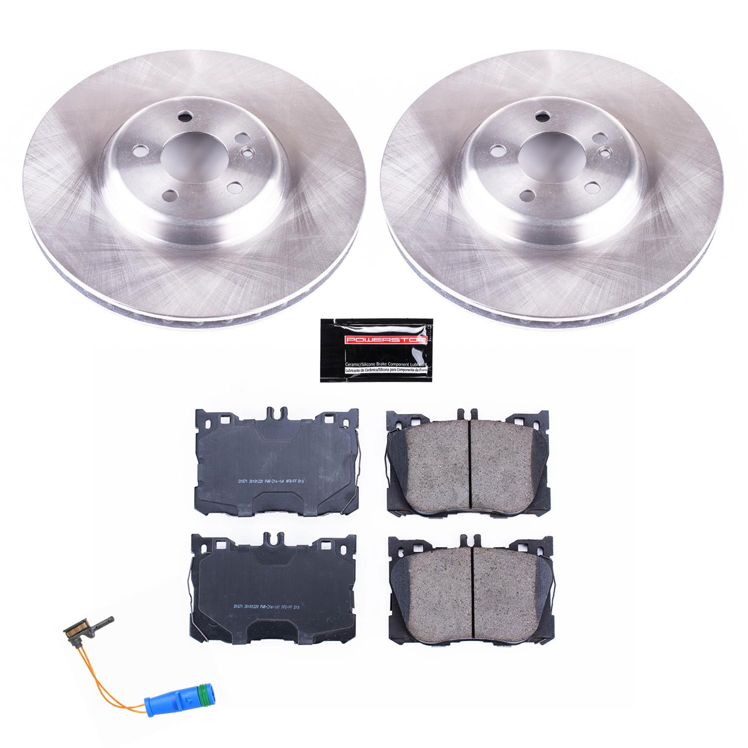 Power Stop 17-18 Mercedes-Benz E43 AMG Front & Rear Autospecialty Brake Kit (1x psbKOE7986, 1x psbKOE8153) thumbnail 9