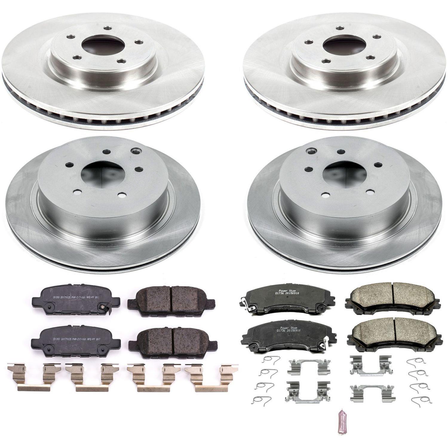 Power Stop 18-19 Infiniti Q50 Front & Rear Autospecialty Brake Kit (1x psbKOE6944, 1x psbKOE8021) thumbnail 6