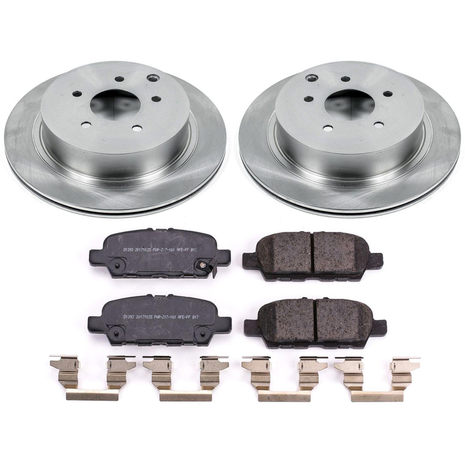 Power Stop 2014 Infiniti QX70 Front & Rear Autospecialty Brake Kit (1x psbKOE8021, 1x psbKOE5264) thumbnail 8