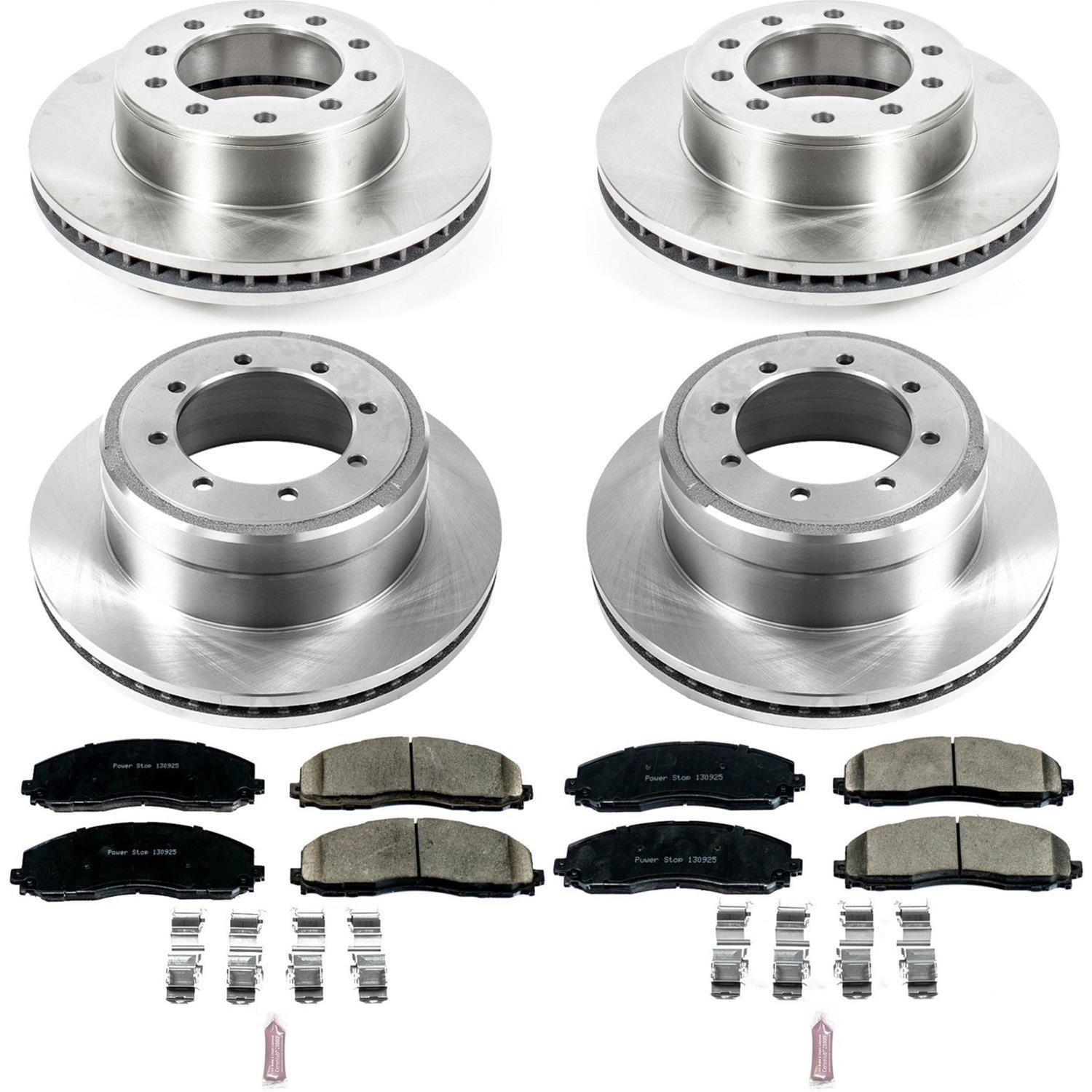 Power Stop 2016 Ford F-350 Super Duty Front & Rear Autospecialty Brake Kit (2x psbAR85154, 2x psbAR85113, 1x psb17-1680, 1x psb17-1691) thumbnail 5