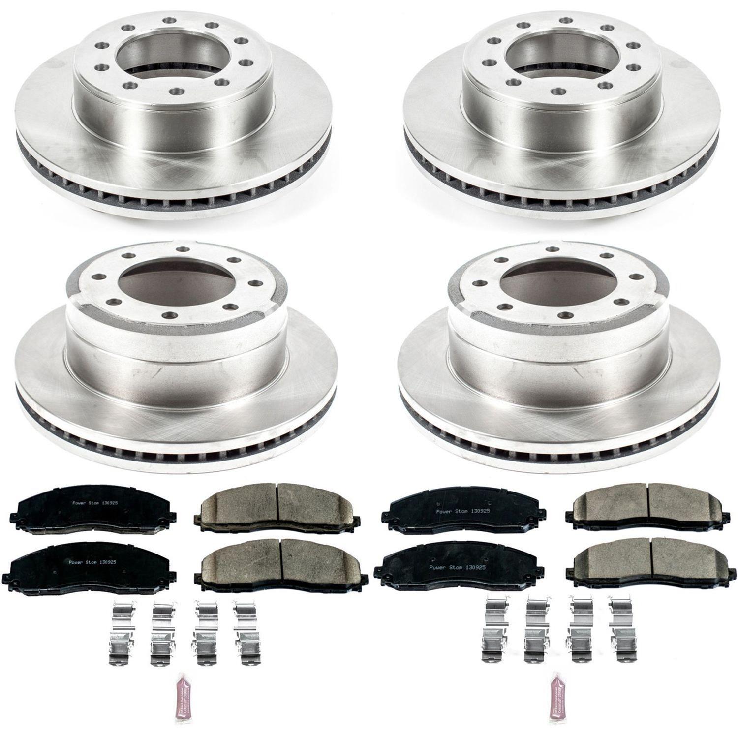Power Stop 2016 Ford F-350 Super Duty Front & Rear Autospecialty Brake Kit (2x psbAR85155, 2x psbAR85113, 1x psb17-1680, 1x psb17-1691) thumbnail 6