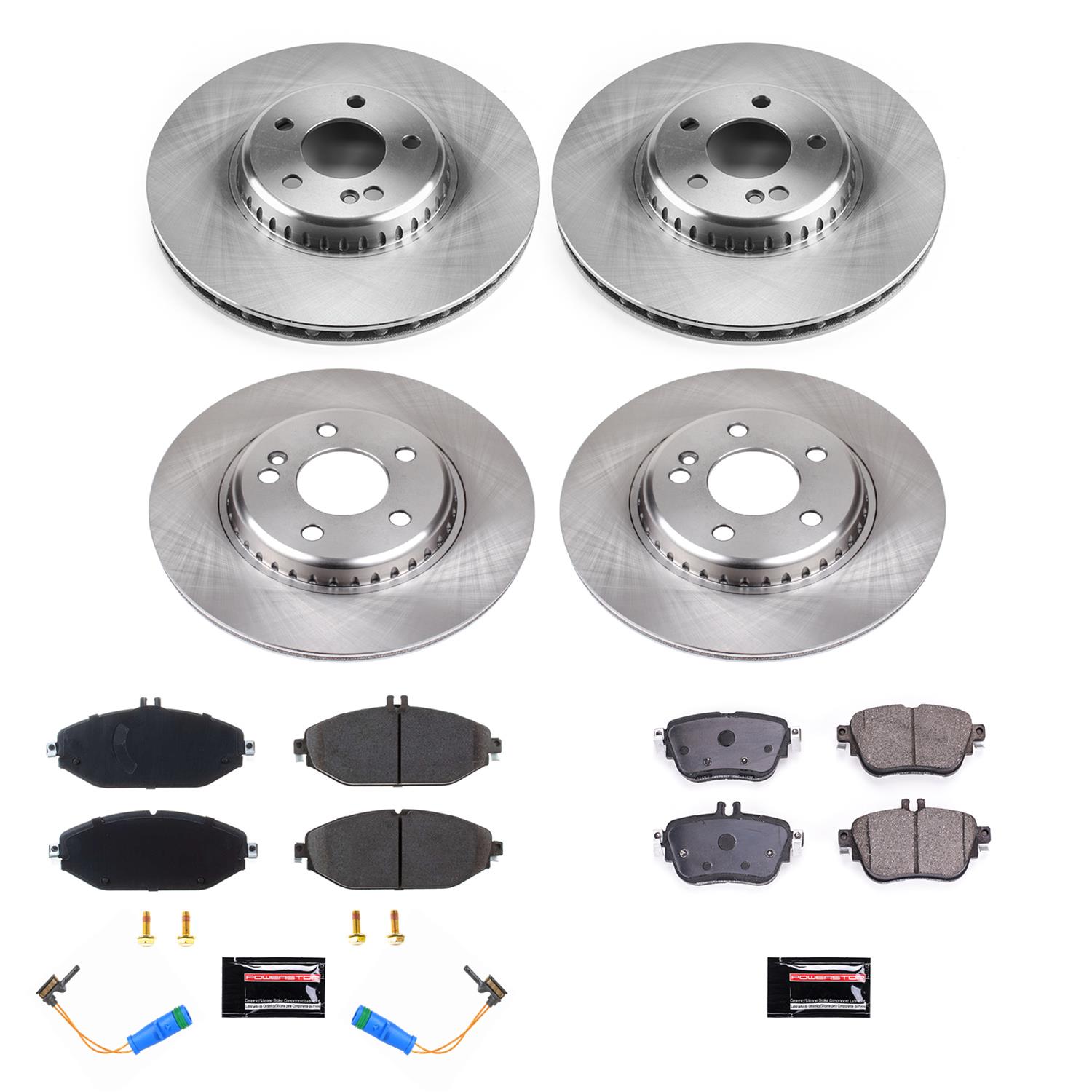 Power Stop 2018 Mercedes-Benz E300 Front & Rear Autospecialty Brake Kit (1x psbKOE7968, 1x psbKOE7963) thumbnail 3
