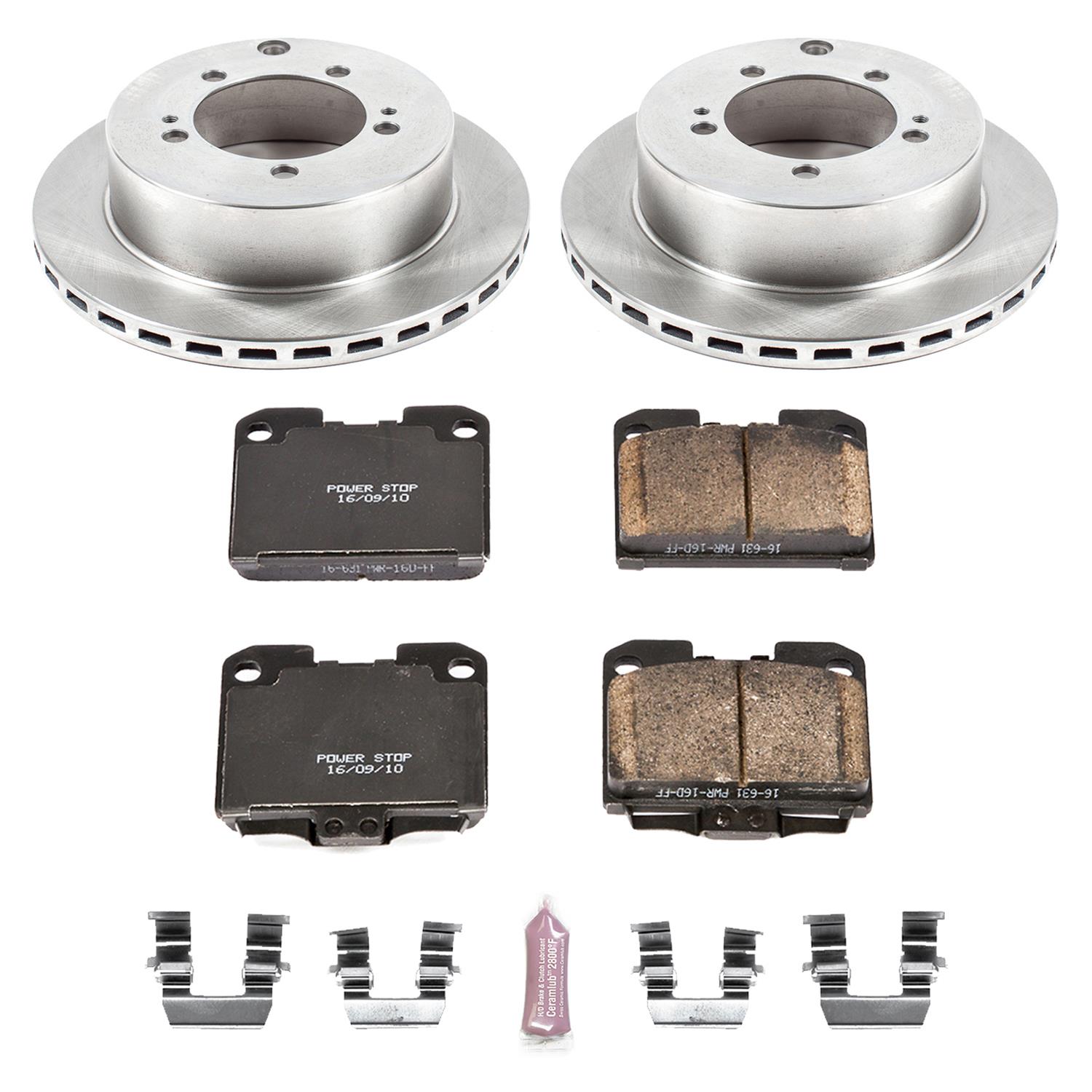 Drum Brake Shoe Rear Power Stop B631