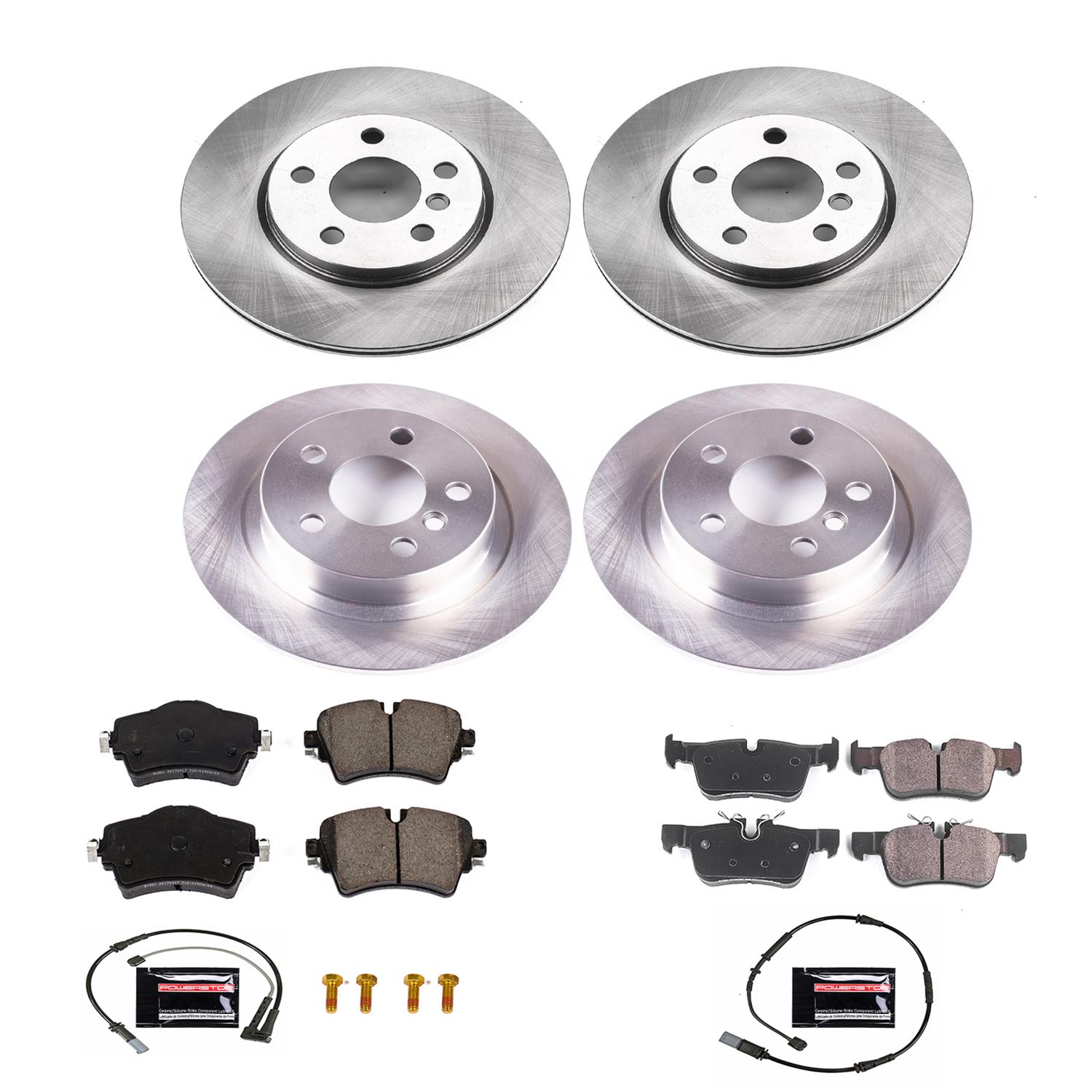 Power Stop 16-18 Mini Cooper Clubman Front & Rear Autospecialty Brake Kit (1x psbKOE8111, 1x psbKOE7979) thumbnail 9