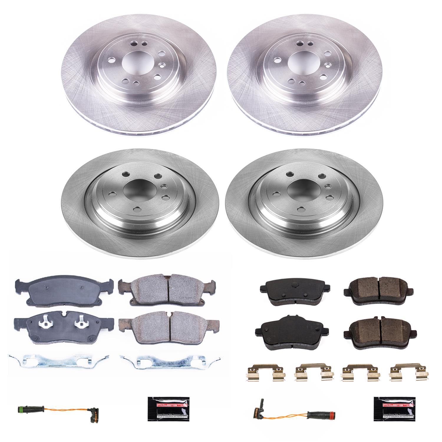 Power Stop 2018 Mercedes-Benz GLE350 Front & Rear Autospecialty Brake Kit (1x psbKOE7440, 1x psbKOE8114) thumbnail 6