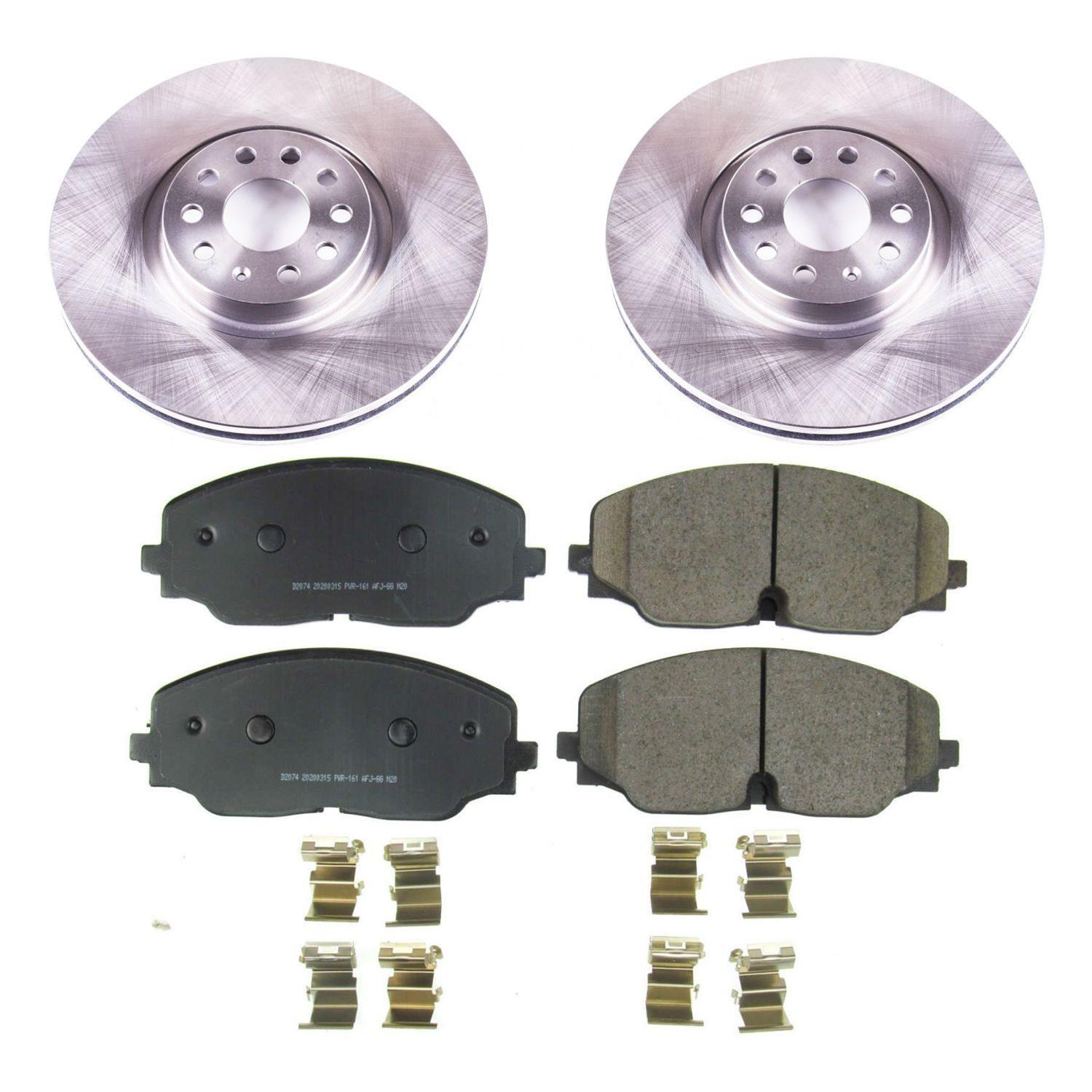 Power Stop 2018 Volkswagen Atlas Front & Rear Autospecialty Brake Kit (1x psbKOE8117, 1x psbKOE7084) thumbnail 4