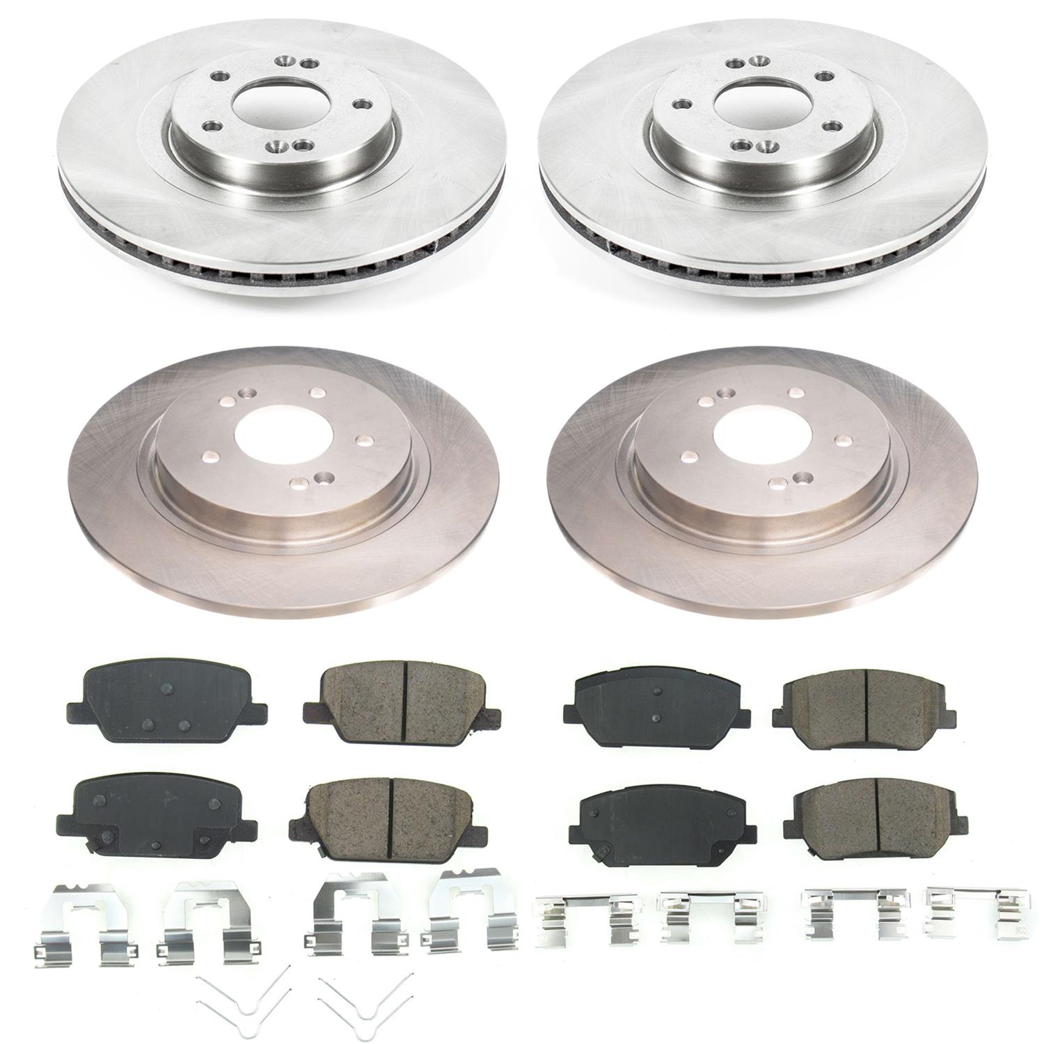 Power Stop 2019 Hyundai Santa Fe Front & Rear Autospecialty Brake Kit (1x psbKOE8309, 1x psbKOE8310) thumbnail 9