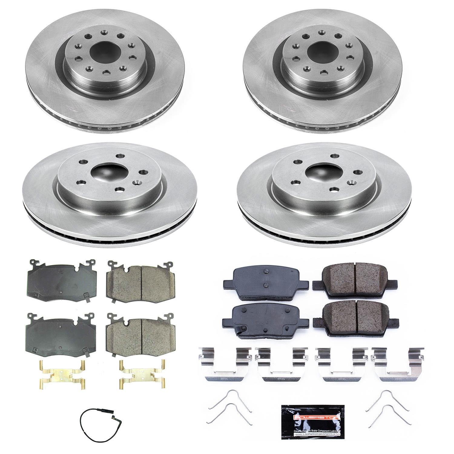 Power Stop 2019 Cadillac CT6 Front & Rear Autospecialty Brake Kit (1x psbKOE7289, 1x psbKOE8317) thumbnail 6