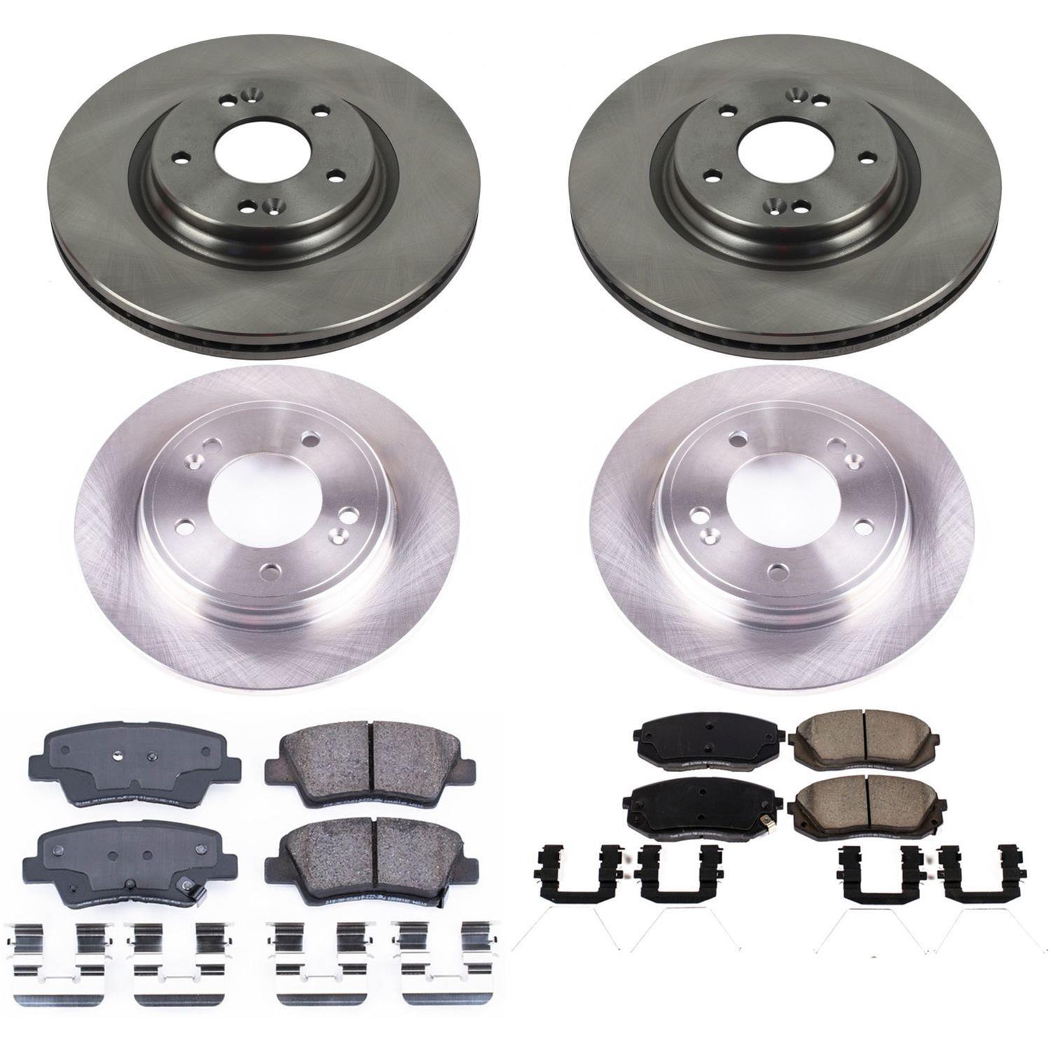 Power Stop 2019 Hyundai Veloster Front & Rear Autospecialty Brake Kit (1x psbKOE8011, 1x psbKOE8331) thumbnail 8