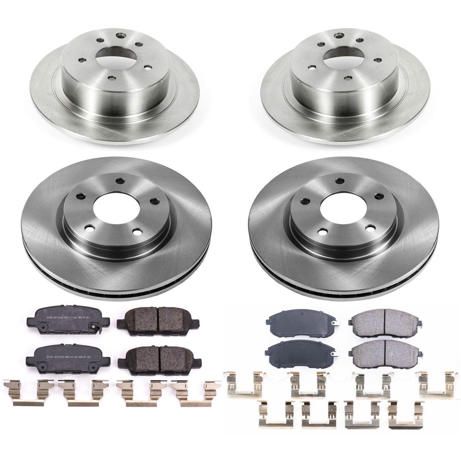Power Stop 2019 Nissan Sentra Front & Rear Autospecialty Brake Kit (1x psbKOE6961, 1x psbKOE8335) thumbnail 6