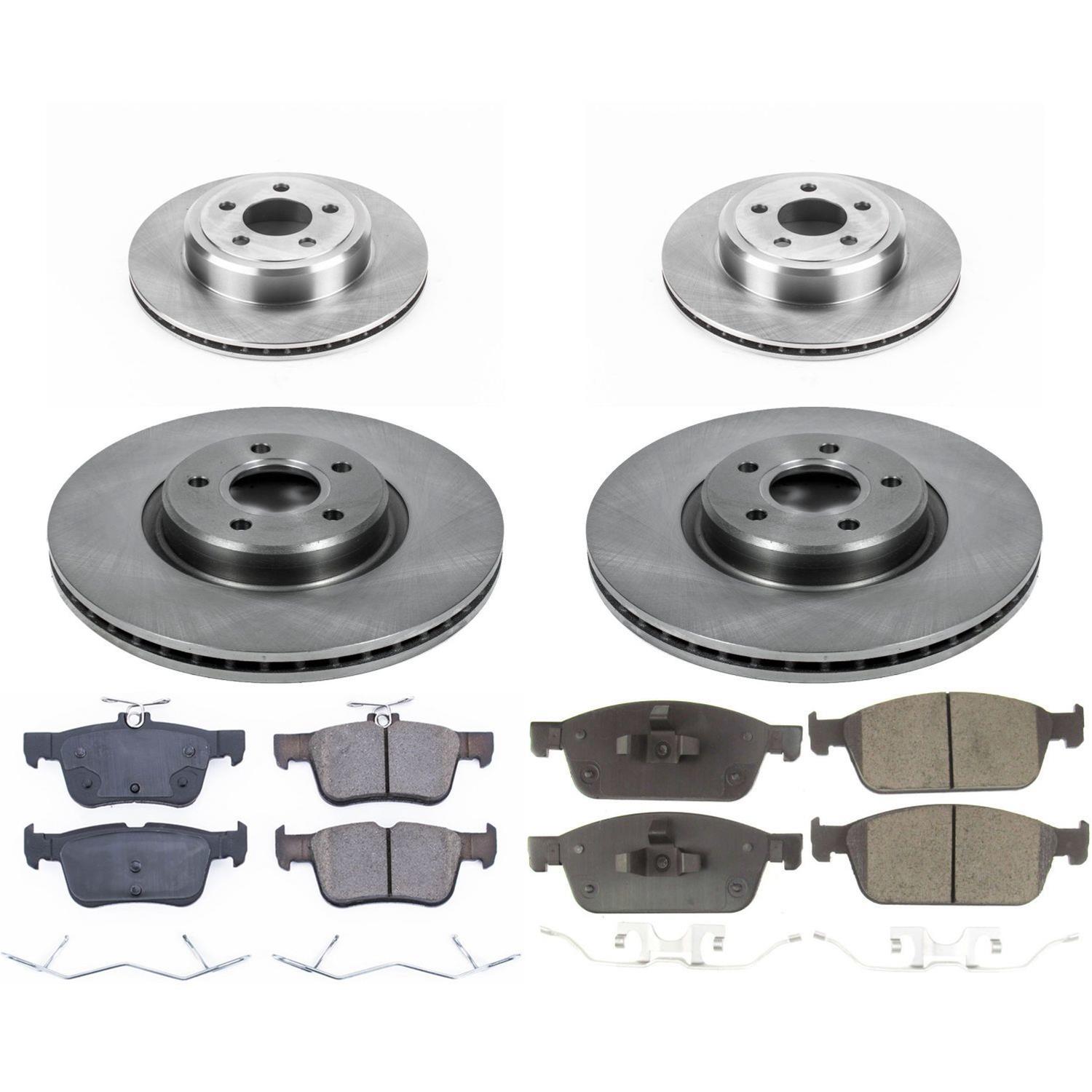 Power Stop 17-19 Lincoln MKC Front & Rear Autospecialty Brake Kit (1x psbKOE7338, 1x psbKOE6817) thumbnail 3