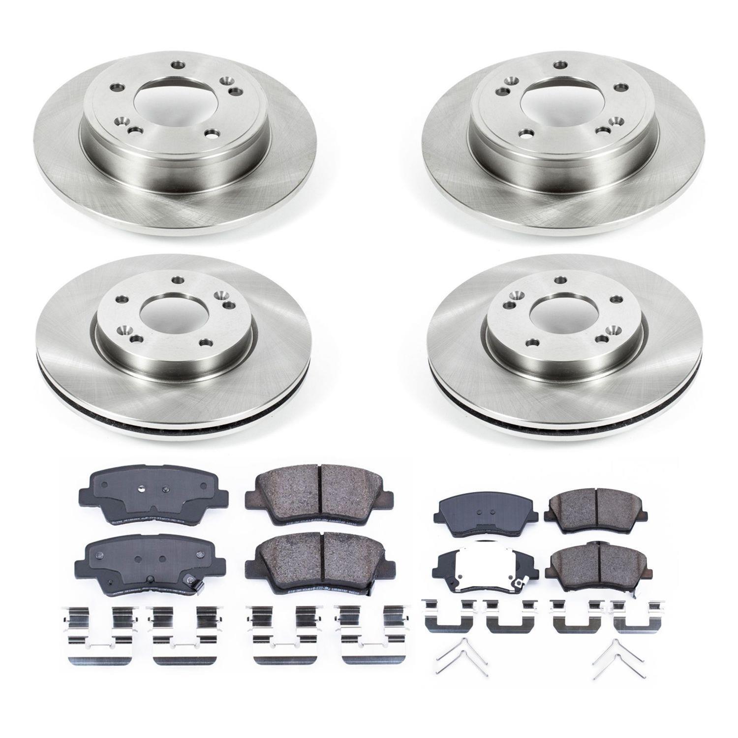 Power Stop 18-20 Hyundai Elantra GT Front & Rear Autospecialty Brake Kit (1x psbKOE6502, 1x psbKOE7370) thumbnail 3