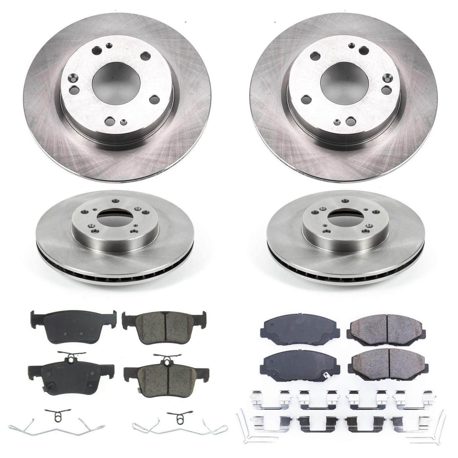 Power Stop 2020 Honda Civic Front & Rear Autospecialty Brake Kit (1x psbKOE8330, 1x psbKOE1043) thumbnail 6