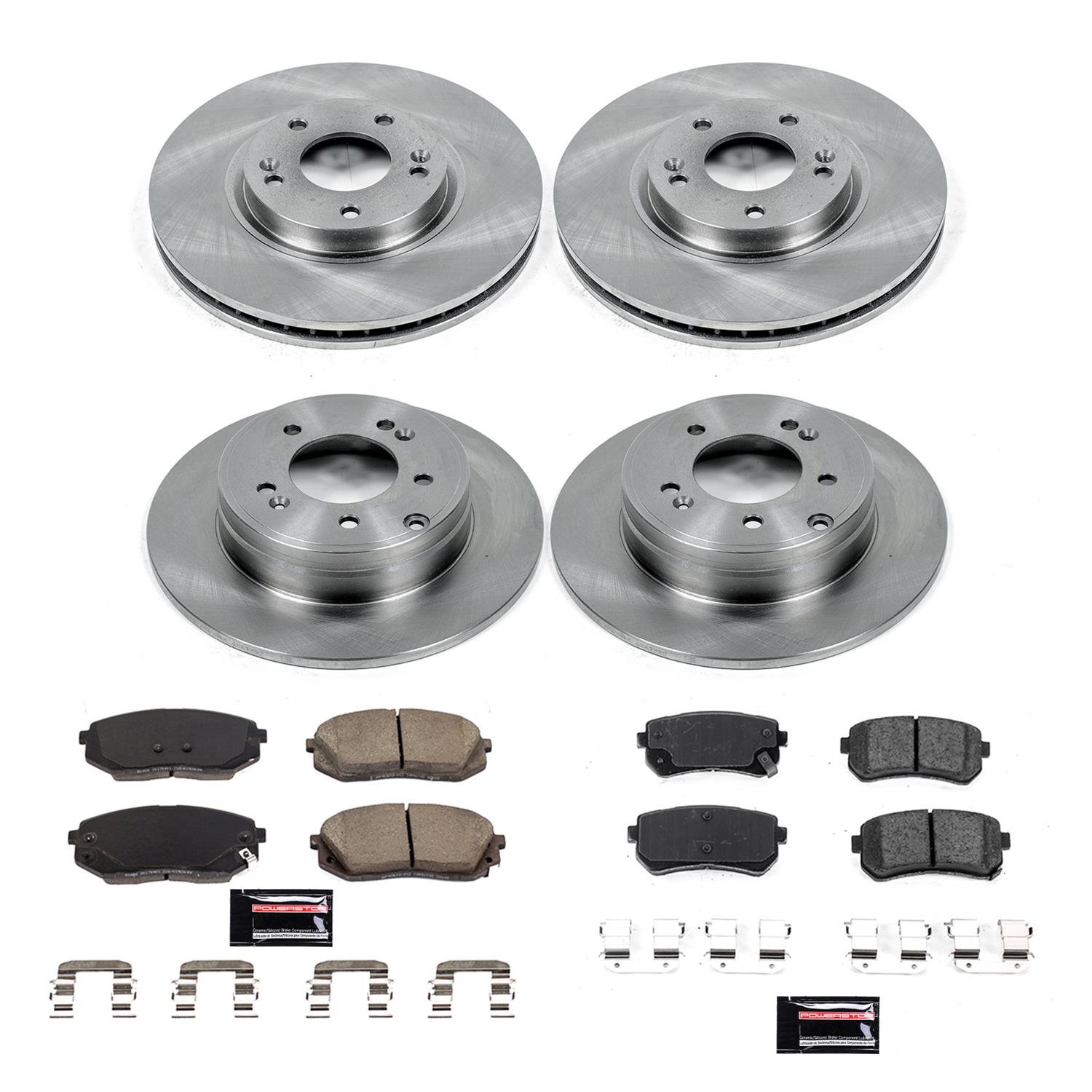 Power Stop 2017 Kia Optima Front & Rear Autospecialty Brake Kit (1x psbKOE7505, 1x psbKOE8621) thumbnail 8