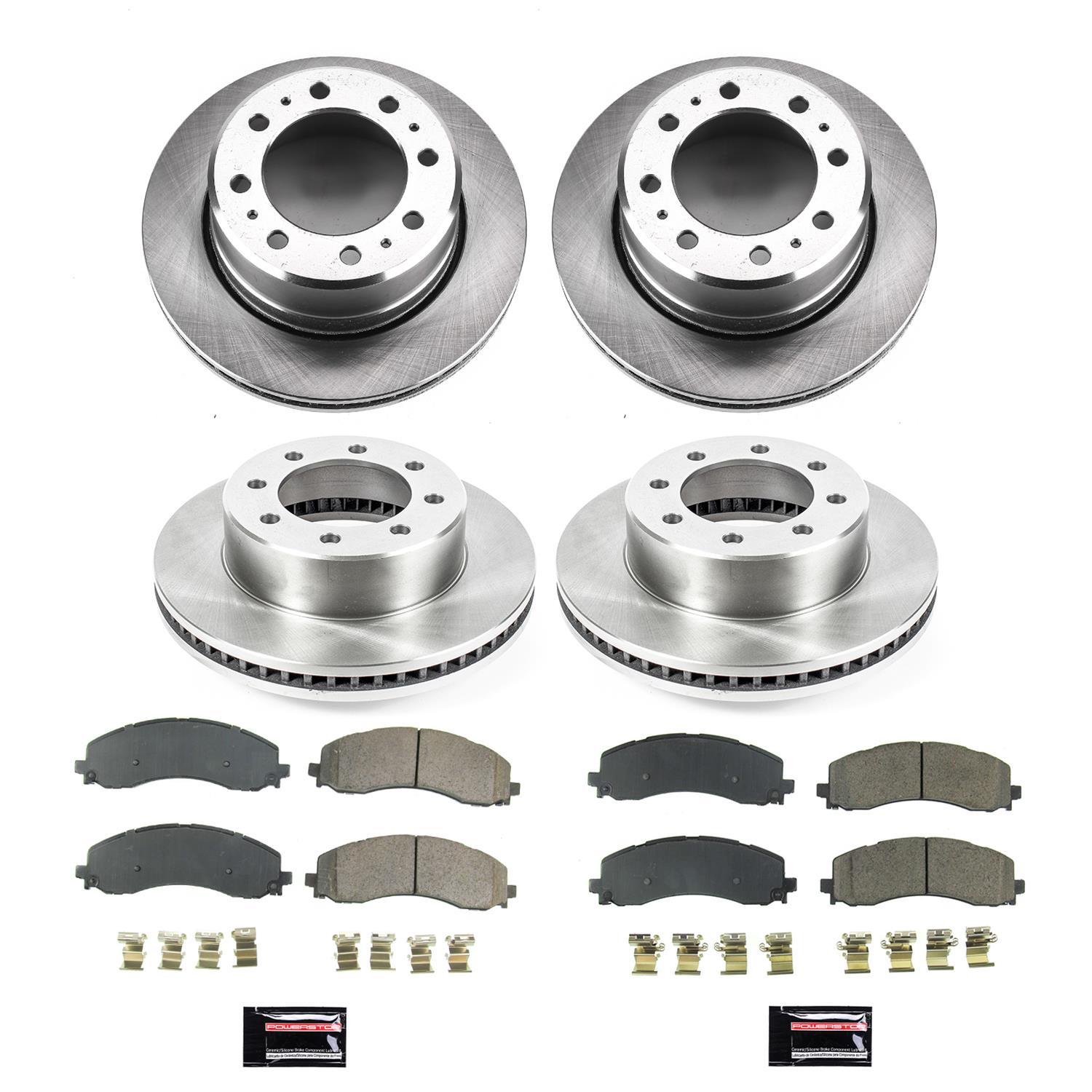 Power Stop 19-22 Ram 3500 Front & Rear Autospecialty Brake Kit (2x psbAR83067, 2x psbAR8373, 1x psb17-2223, 1x psb17-2225) thumbnail 4